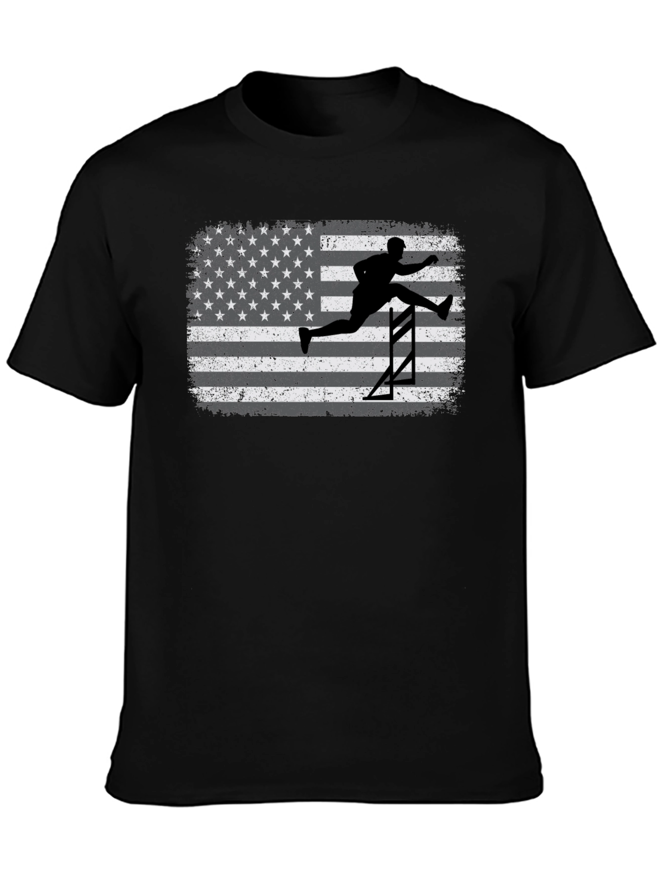 USA Track and Field Hurdler Graphic Tee