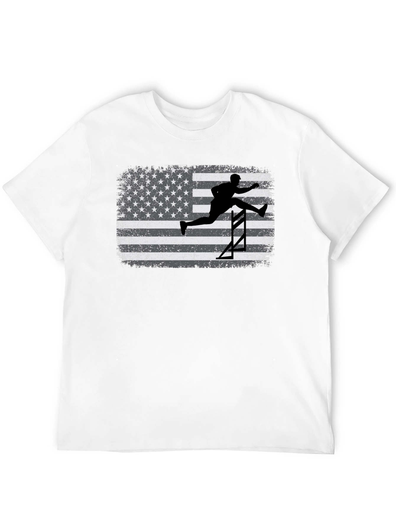 USA Track and Field Hurdler Graphic Tee