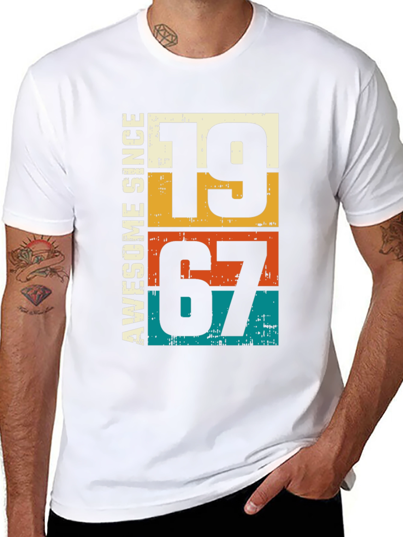 Awesome Since 1967 Retro T-Shirt