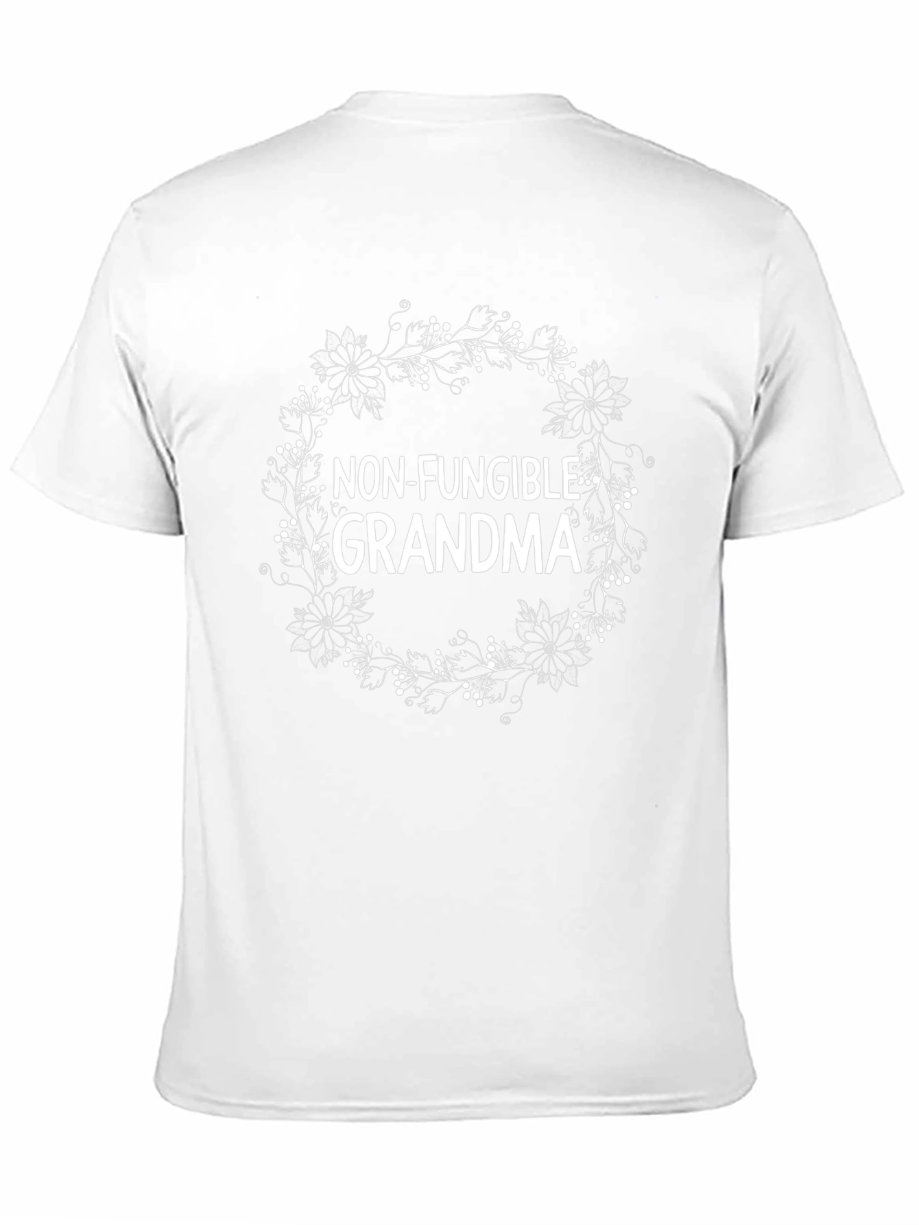 Non-Fungible Grandma Black Crew Neck T-Shirt