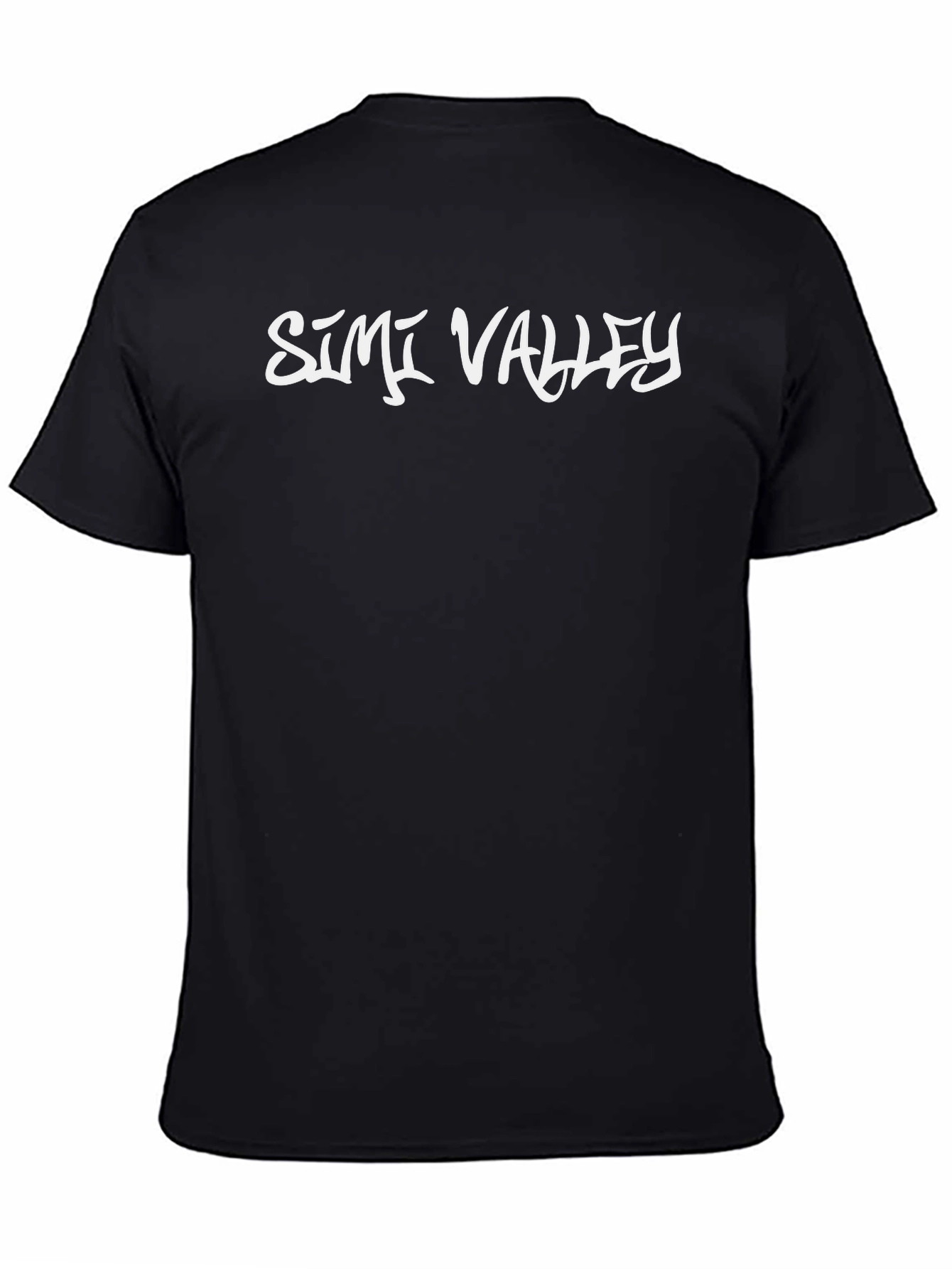 Simi Valley Black Graphic T-Shirt