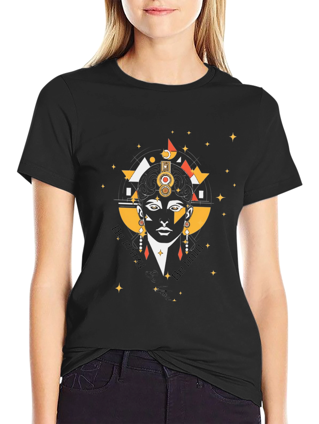Be Crazy Be Bold Graphic Tee
