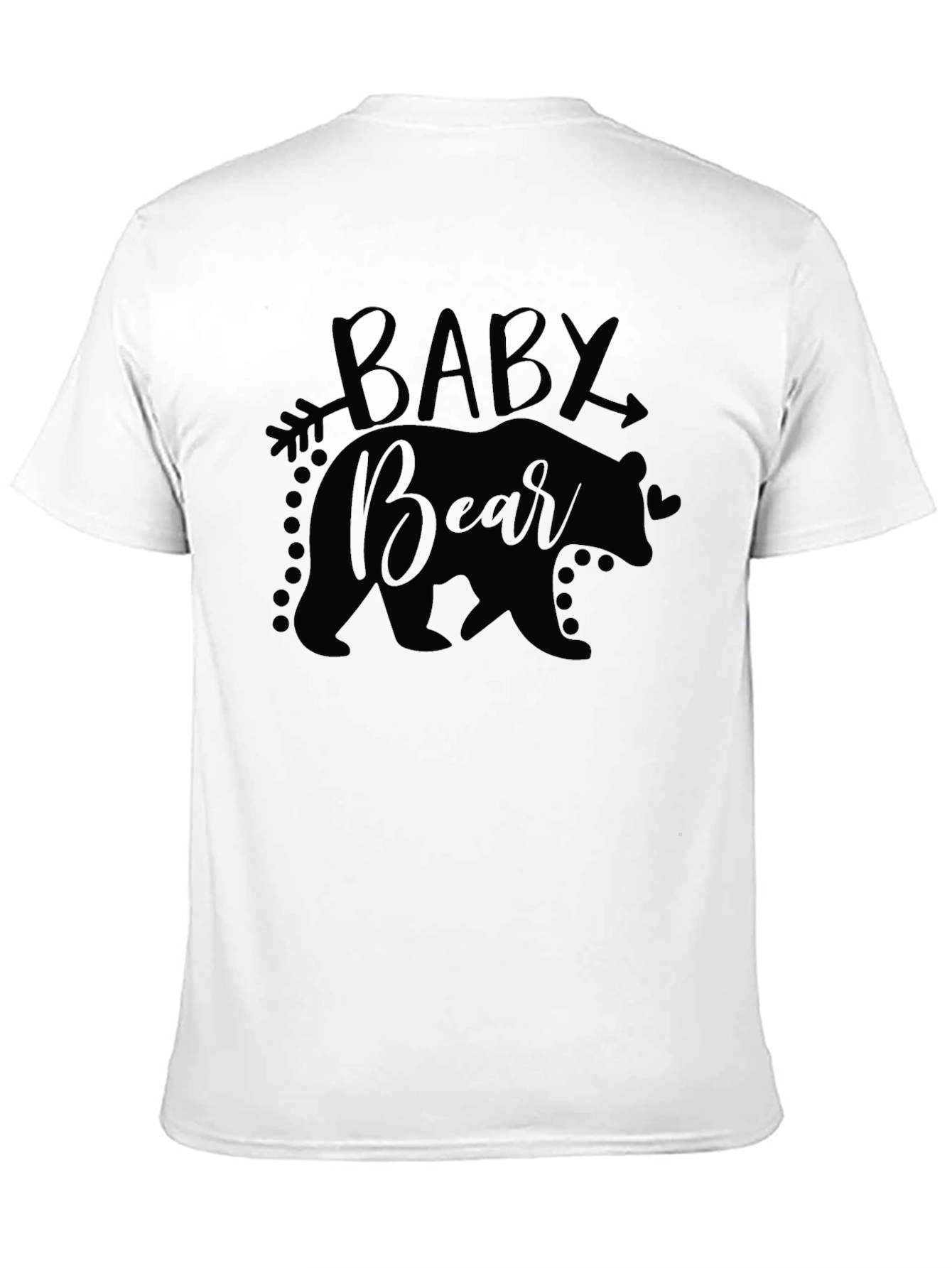 Baby Bear Graphic T-Shirt - Cute Family Apparel