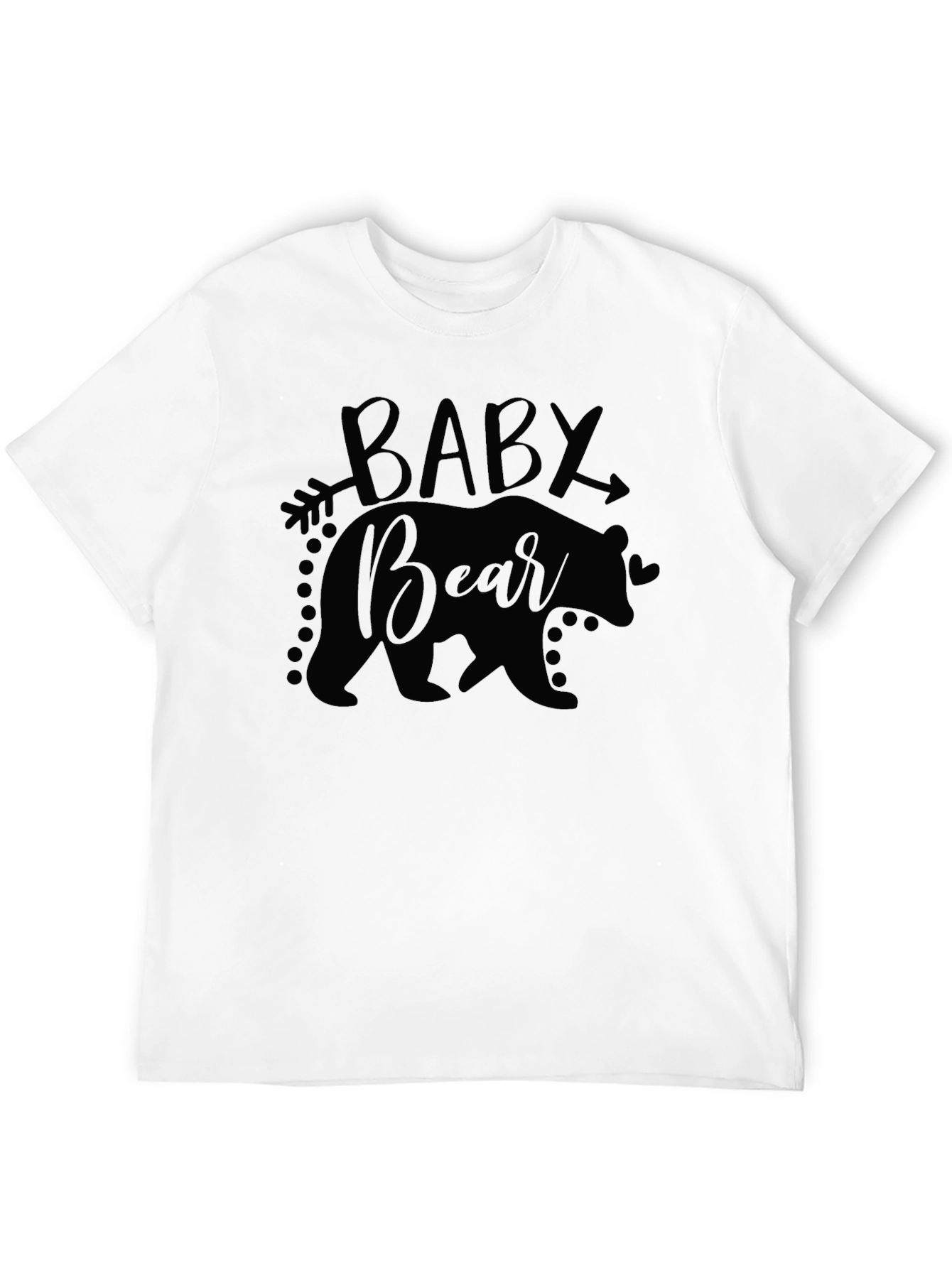 Baby Bear Graphic T-Shirt - Cute Family Apparel