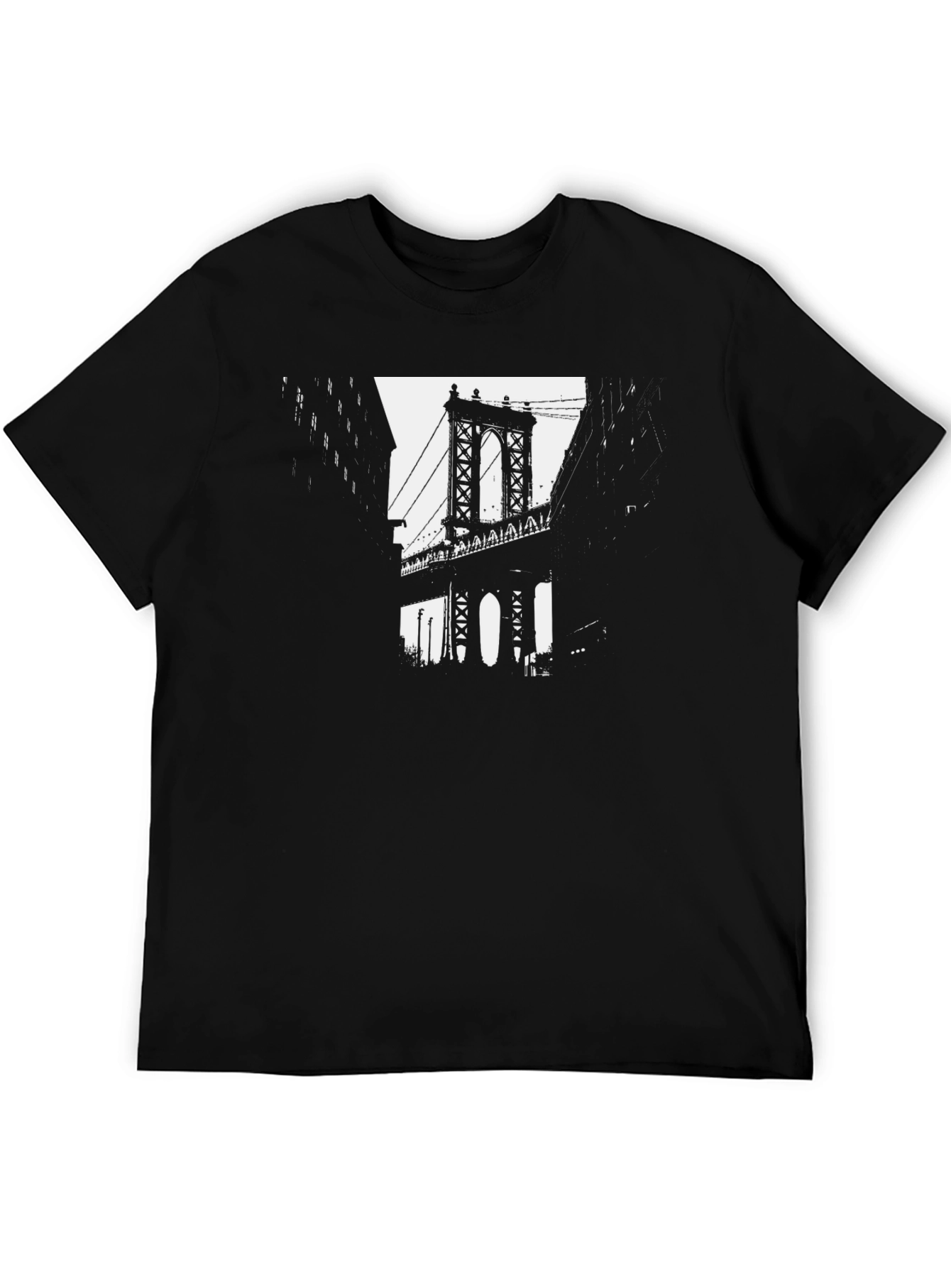 Brooklyn Bridge Graphic T-Shirt - Urban Style