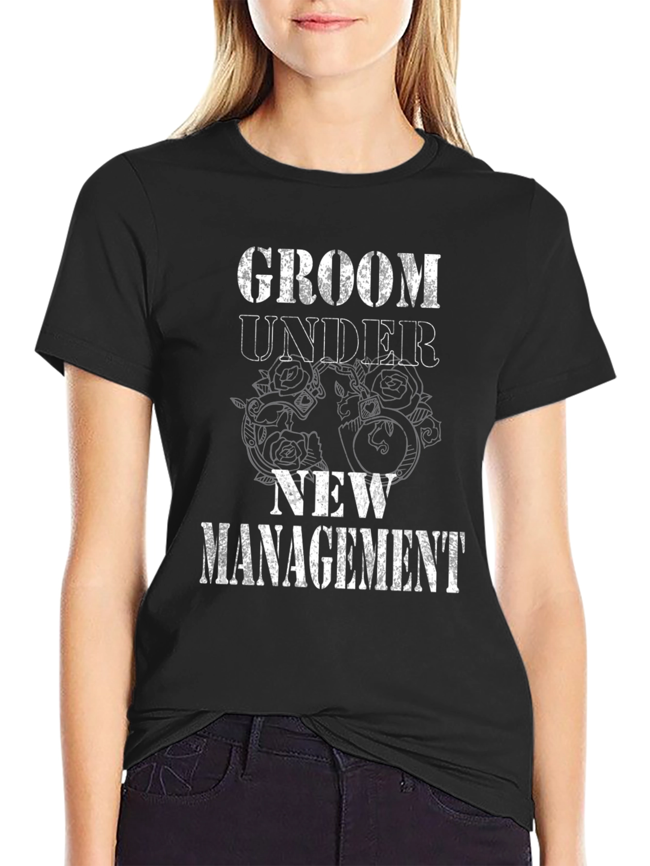 Groom Under New Management Graphic Tee
