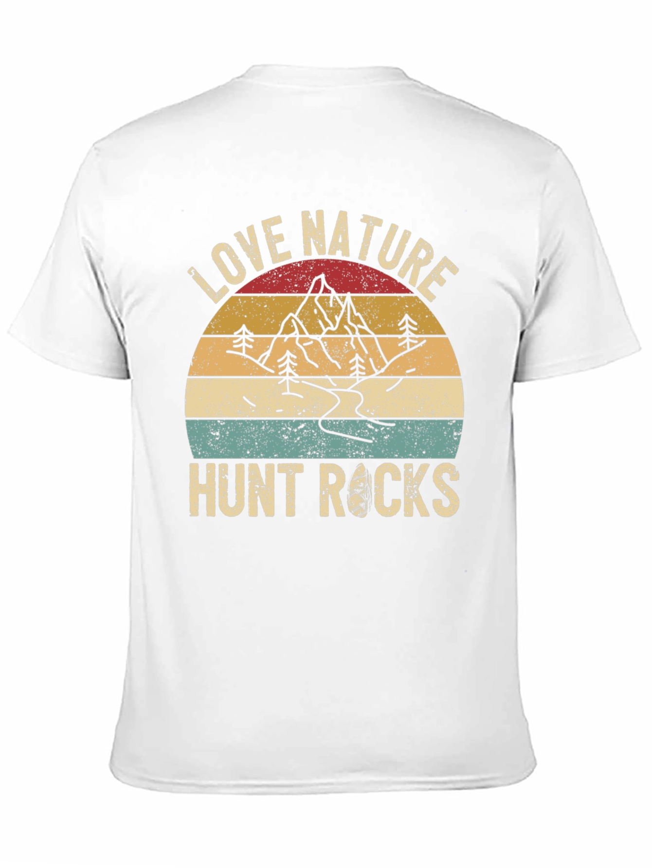 Love Nature Hunt Rocks Graphic Tee