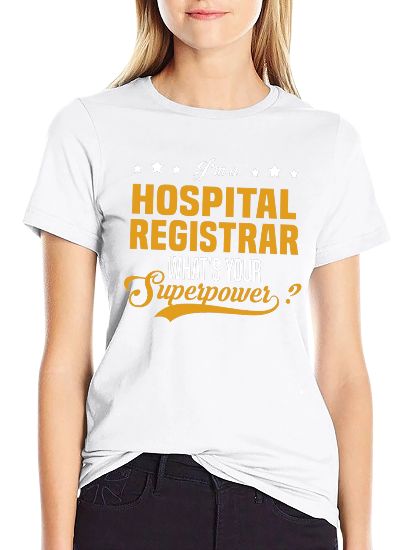 Hospital Registrar Superpower T-Shirt