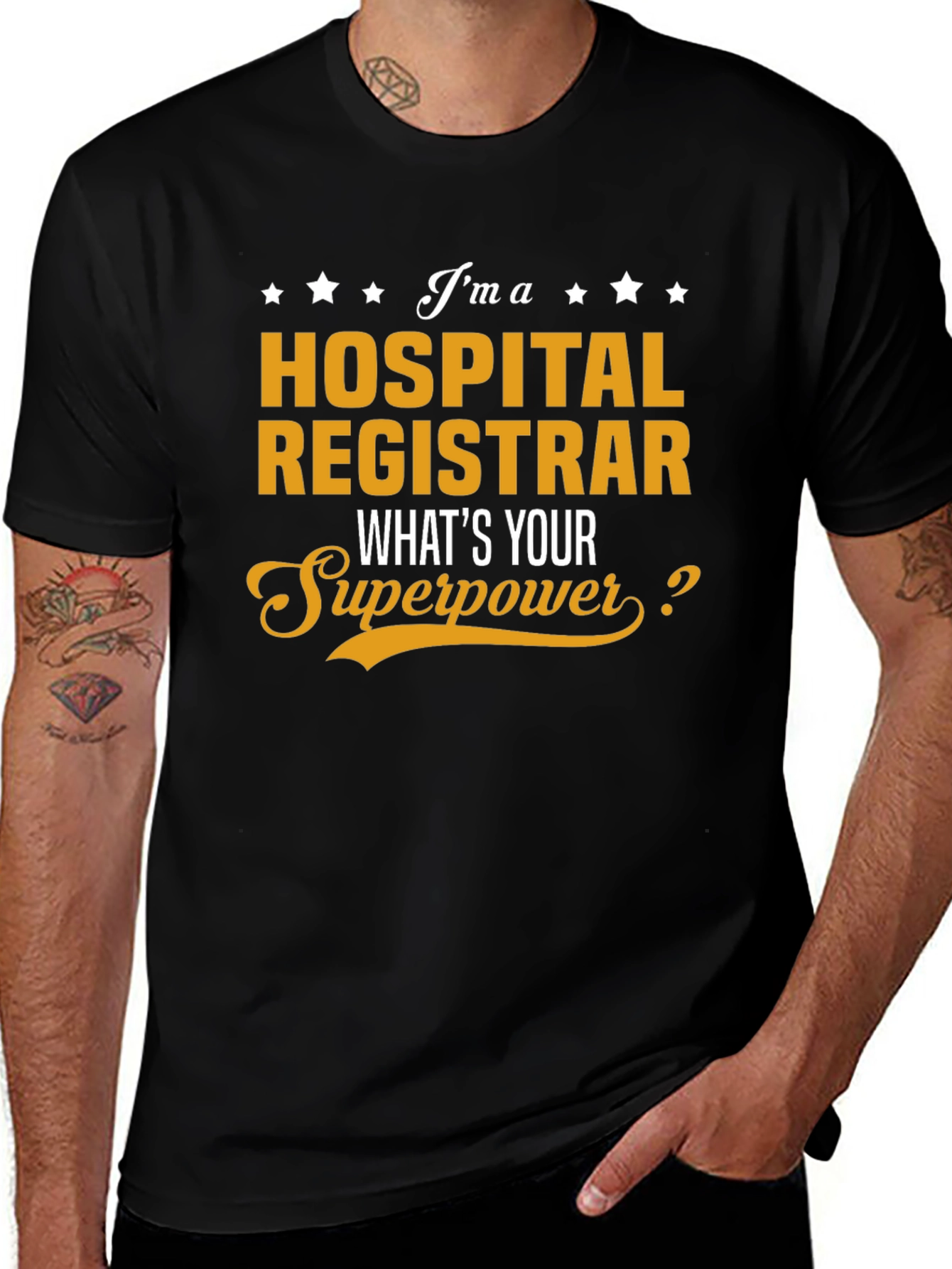 Hospital Registrar Superpower T-Shirt