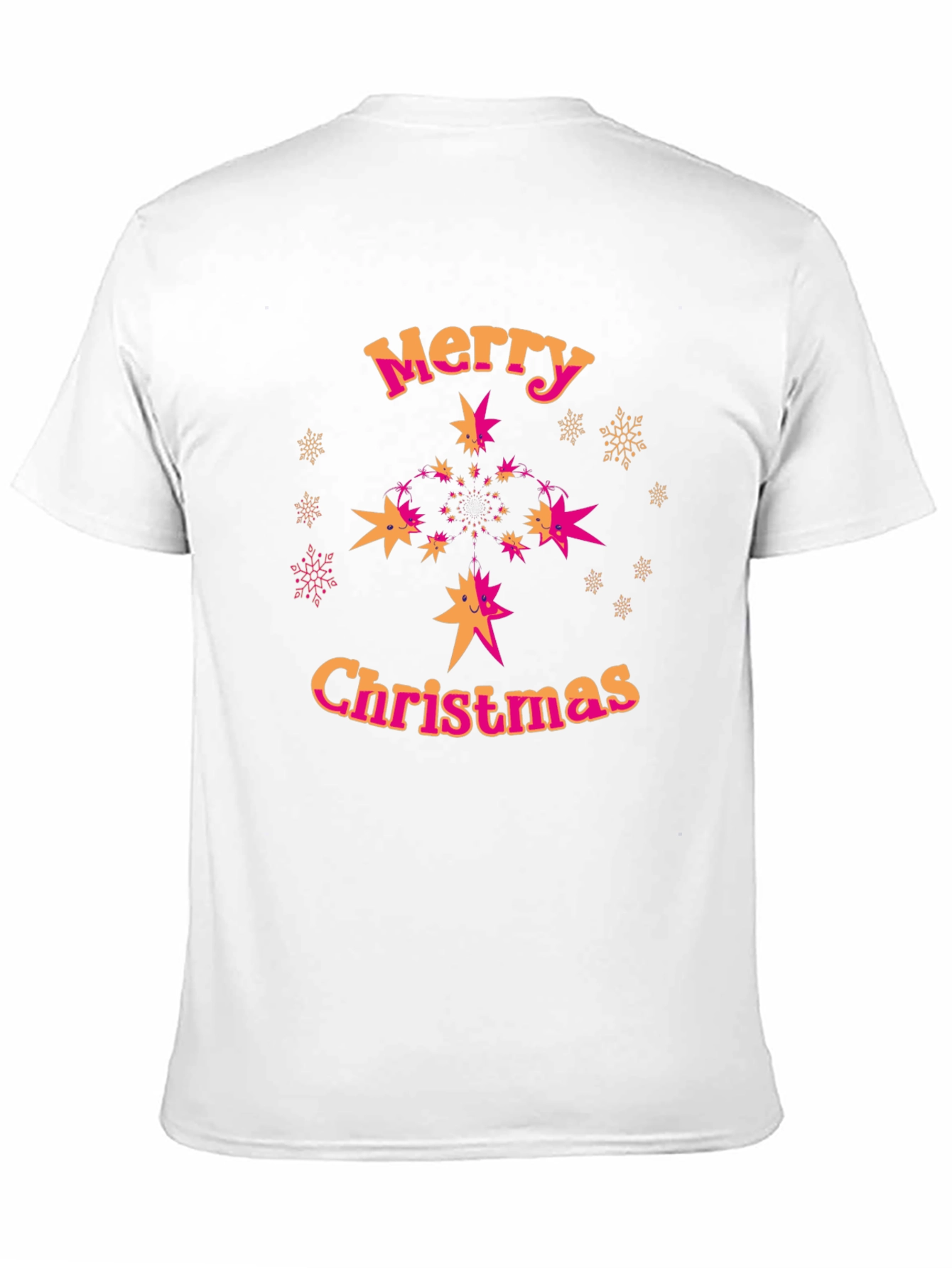 Merry Christmas Starburst Graphic Tee
