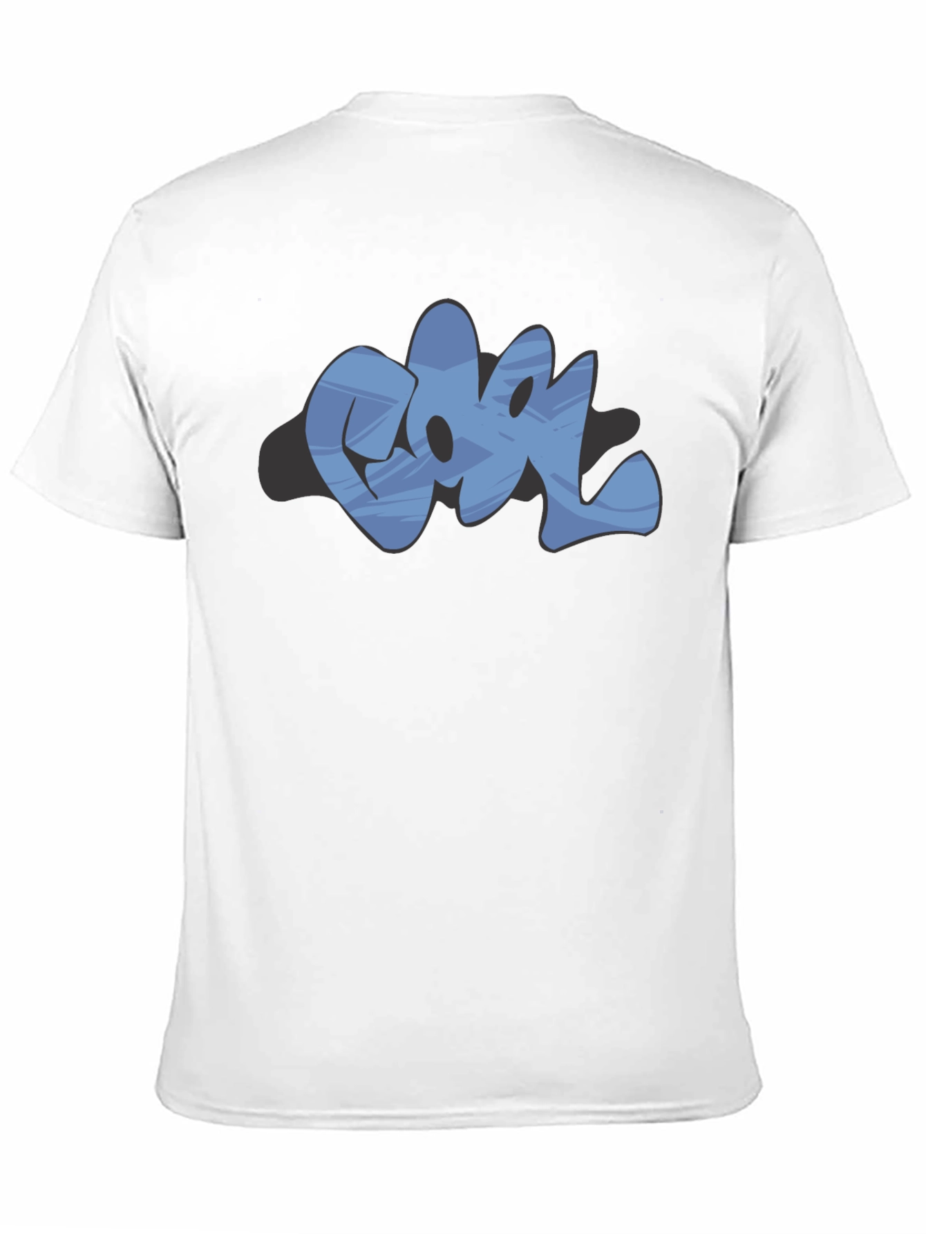 Cool Graffiti Graphic Black T-Shirt