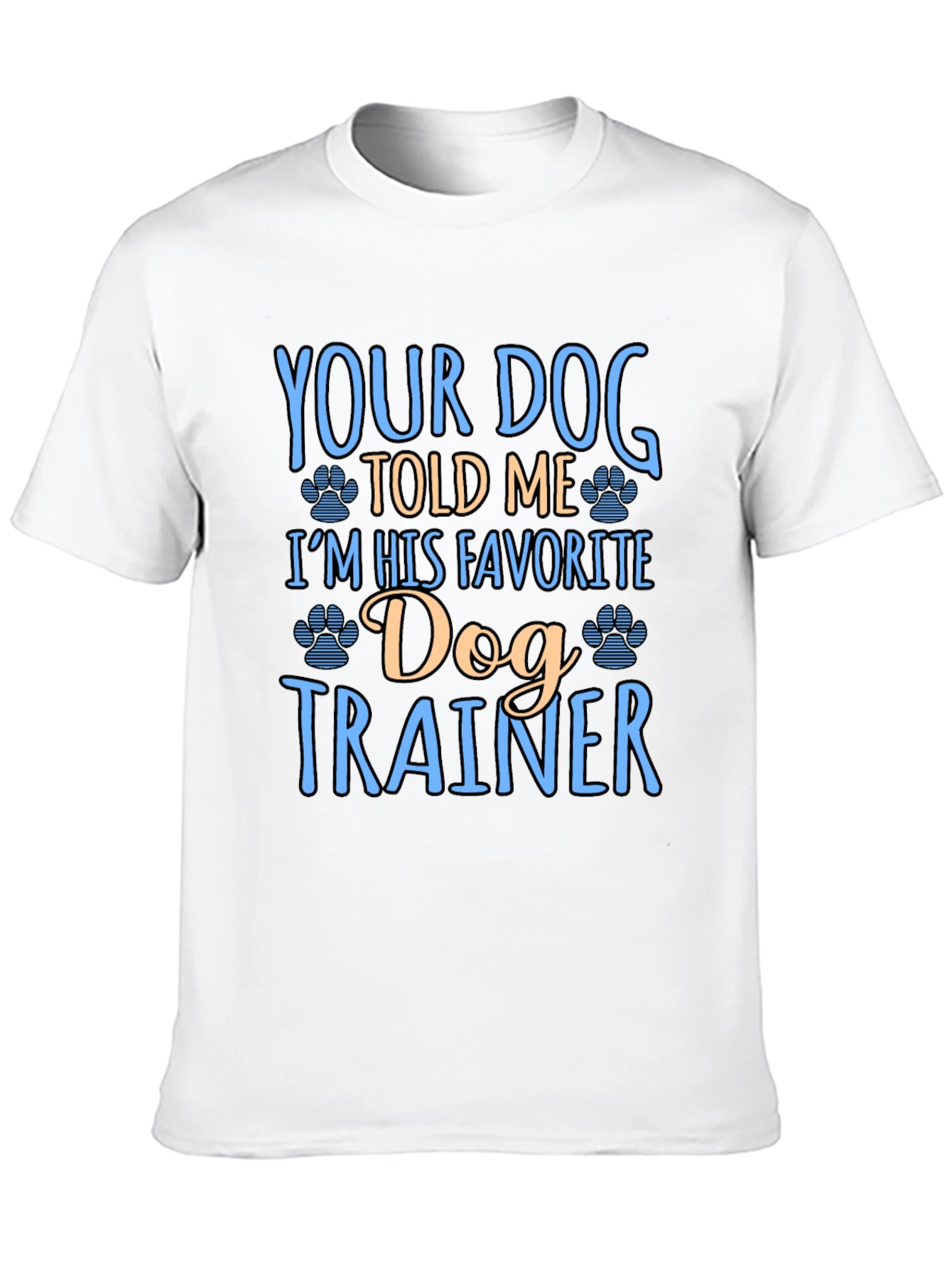 Funny Dog Trainer Graphic T-Shirt