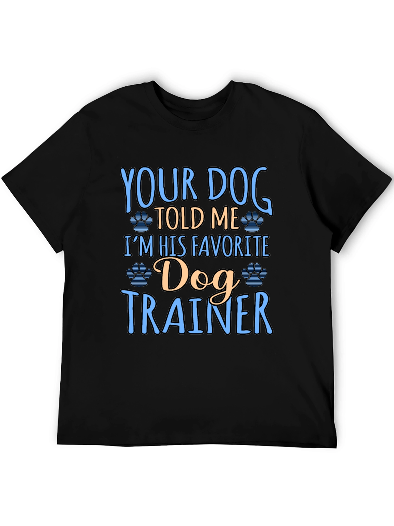 Funny Dog Trainer Graphic T-Shirt