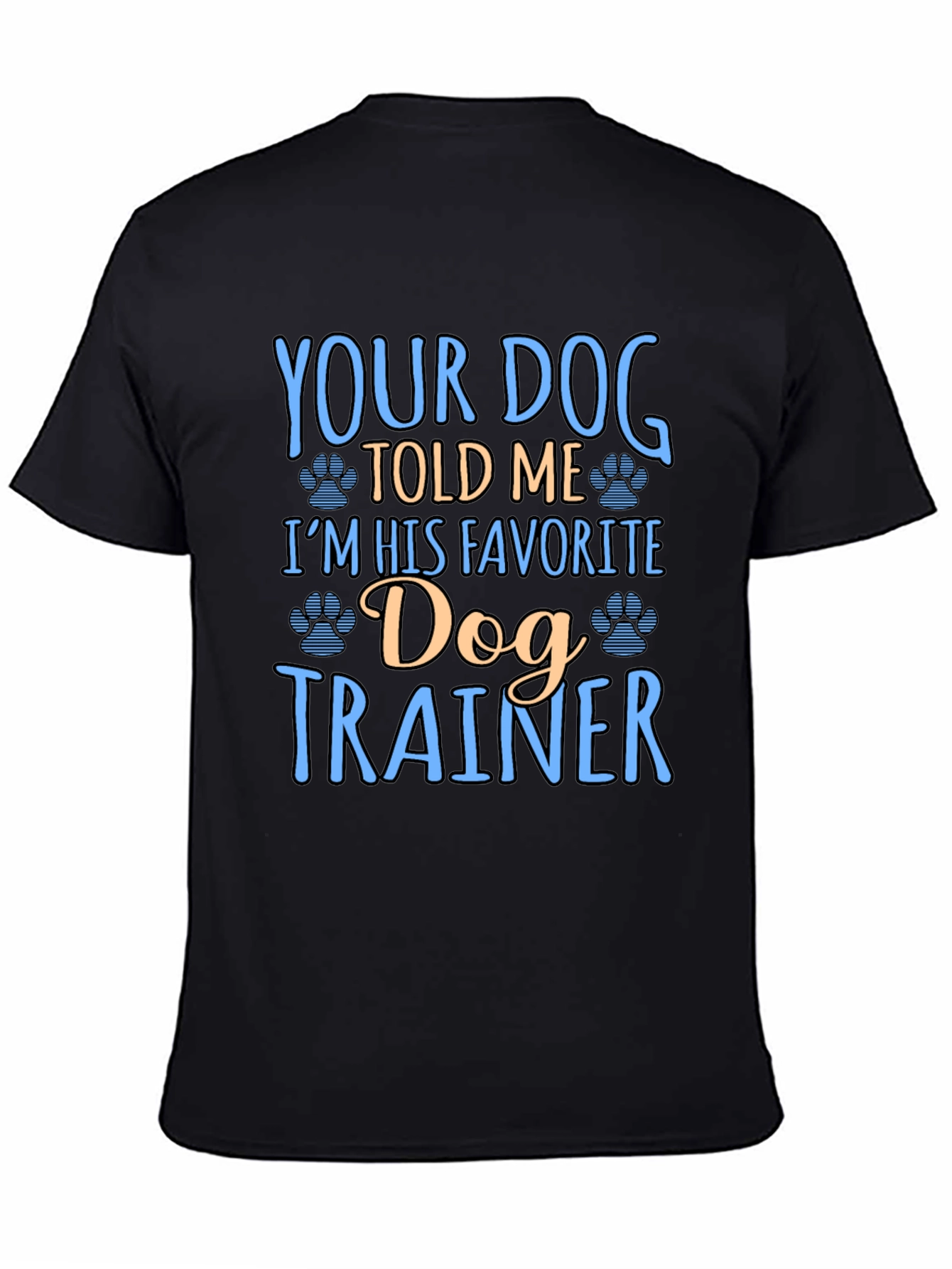 Funny Dog Trainer Graphic T-Shirt