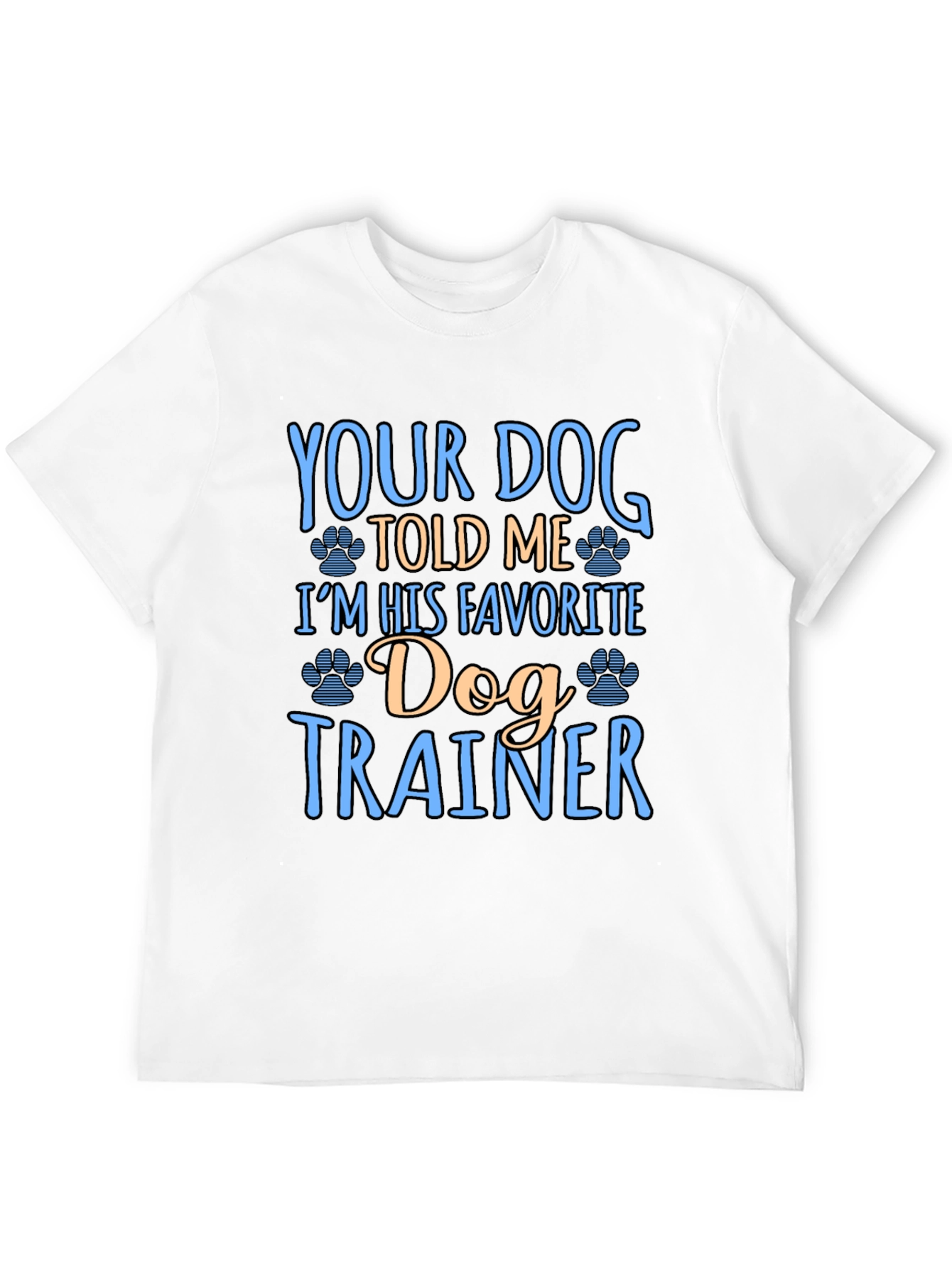 Funny Dog Trainer Graphic T-Shirt