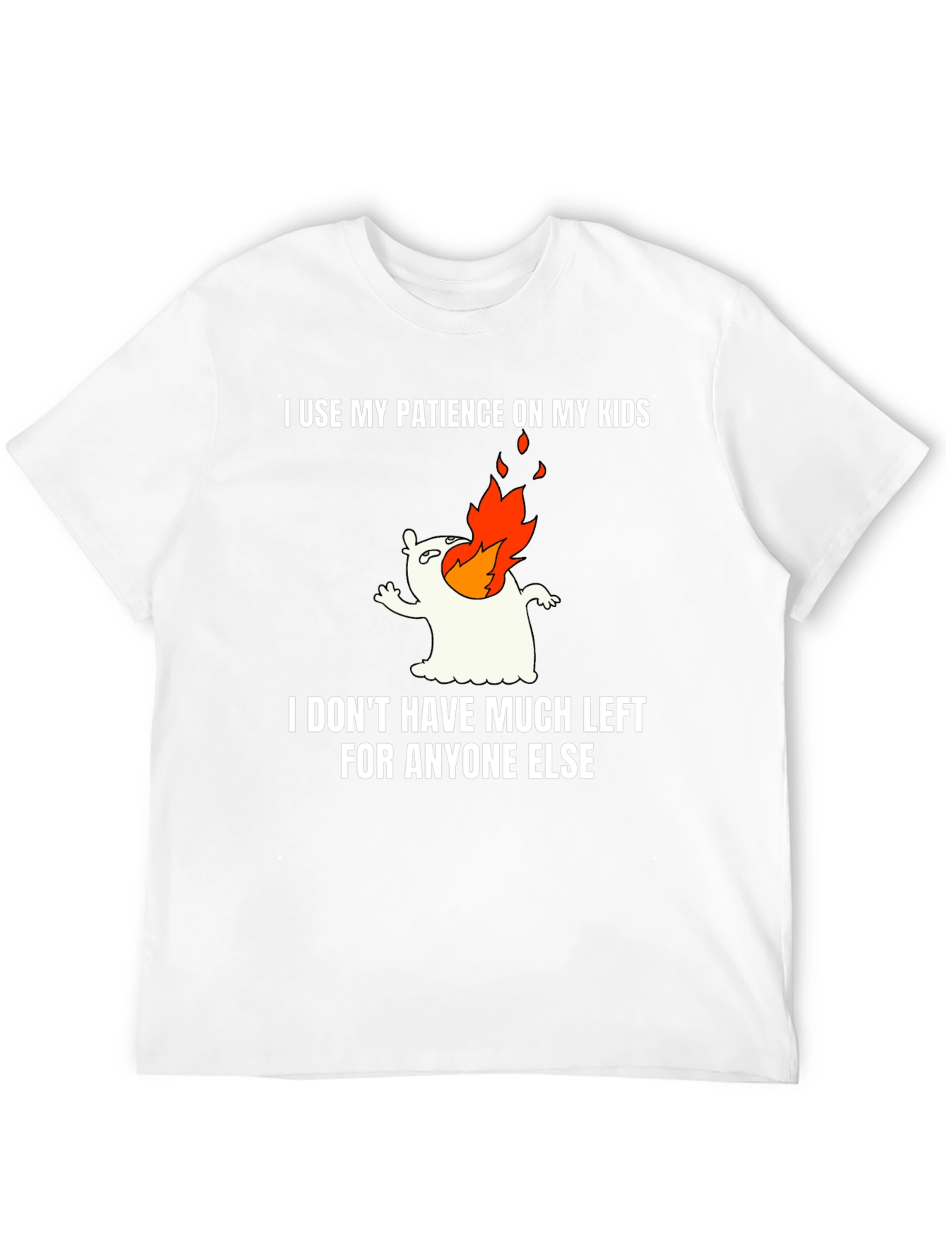 Funny Mom/Dad T-Shirt - My Patience on My Kids