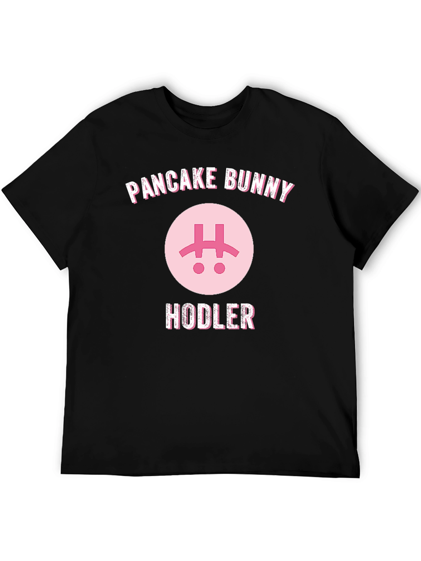 Pancake Bunny HODLER Black T-Shirt