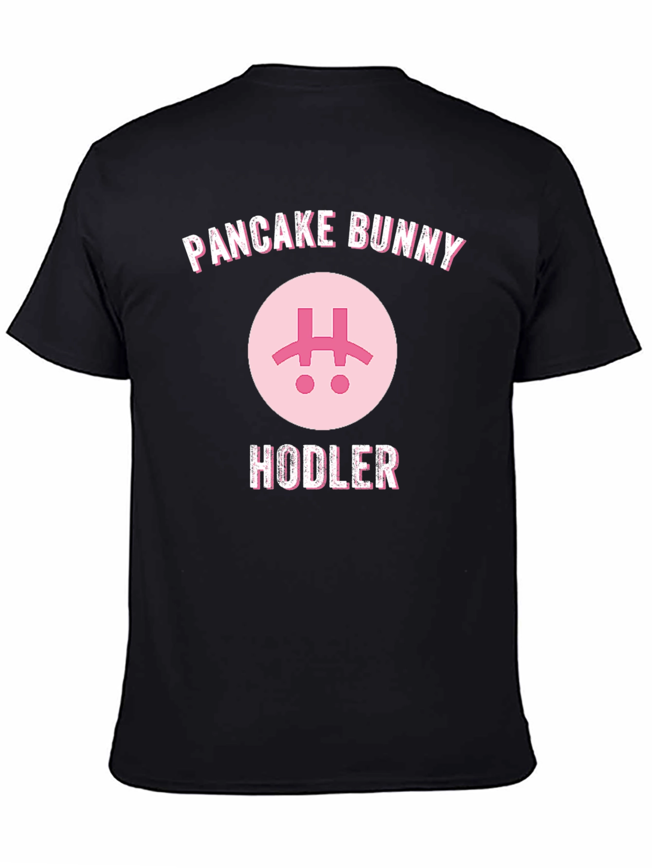 Pancake Bunny HODLER Black T-Shirt