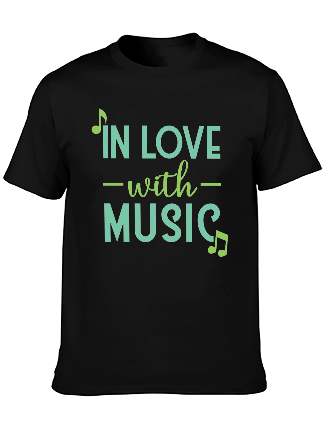 In Love With Music Graphic Tee