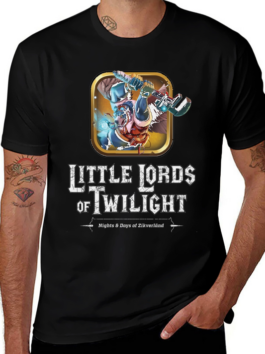 Little Lords of Twilight Black Graphic Tee
