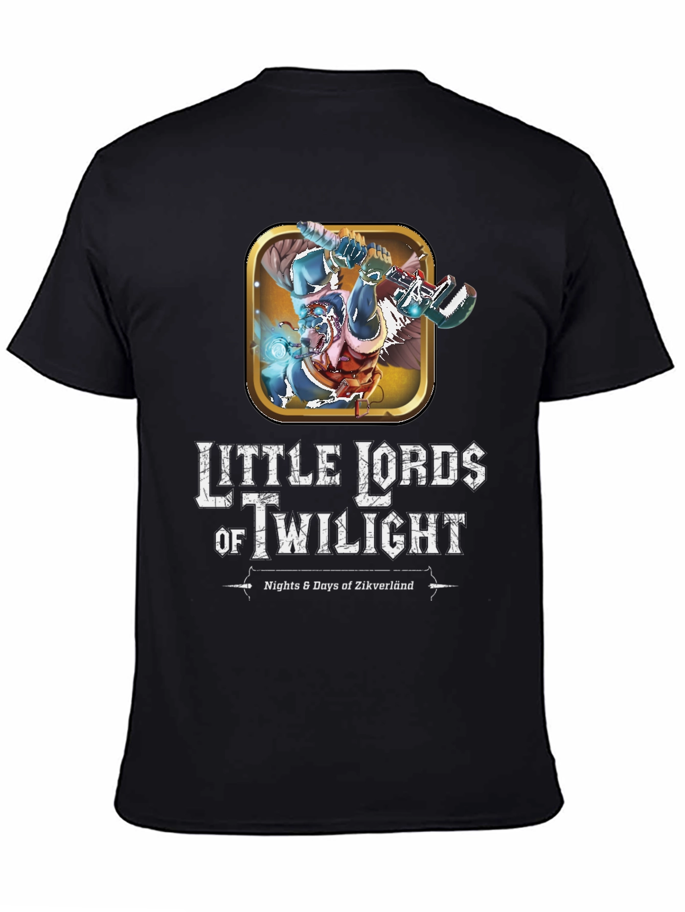Little Lords of Twilight Black Graphic Tee