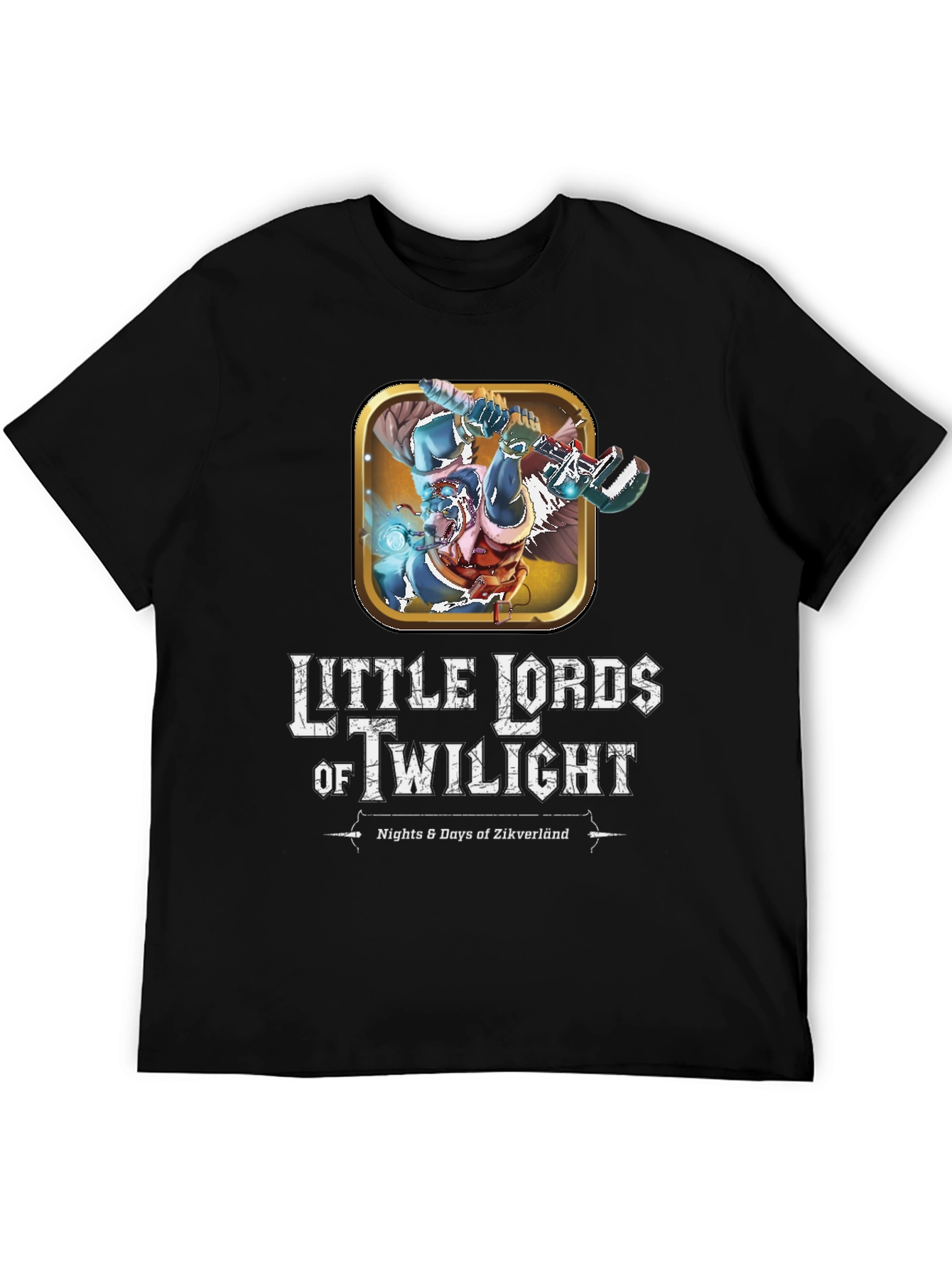 Little Lords of Twilight Black Graphic Tee
