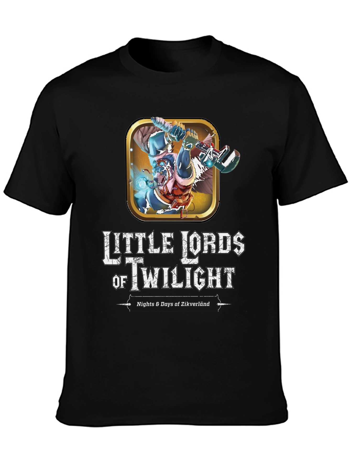 Little Lords of Twilight Black Graphic Tee