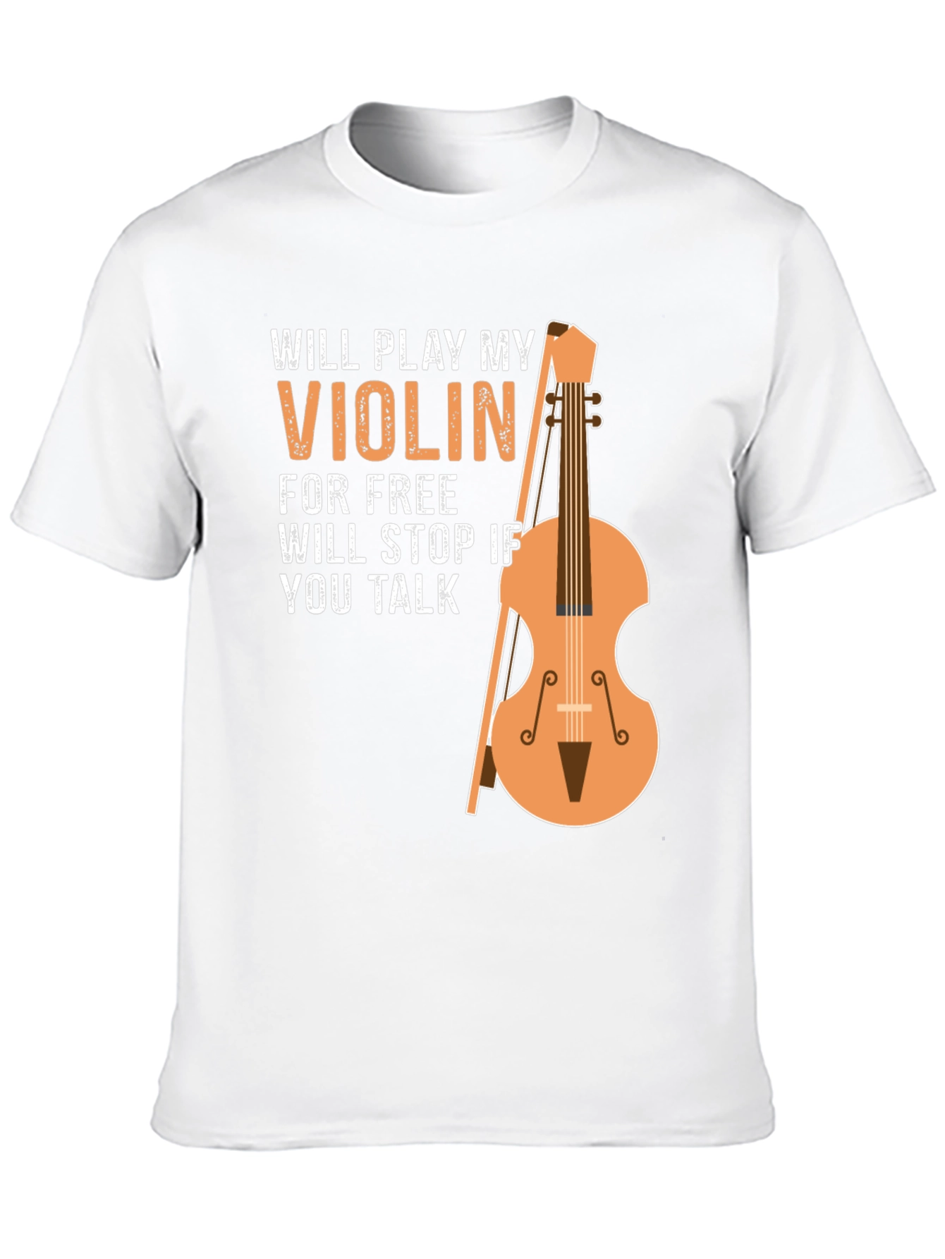 Will Play My Violin Graphic Tee