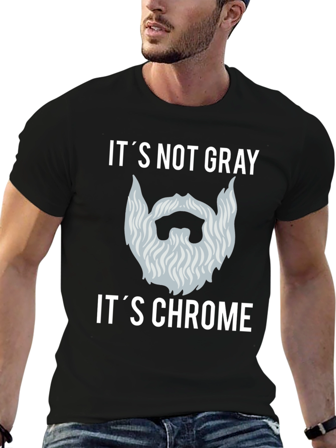 Its Not Gray Its Chrome T-Shirt