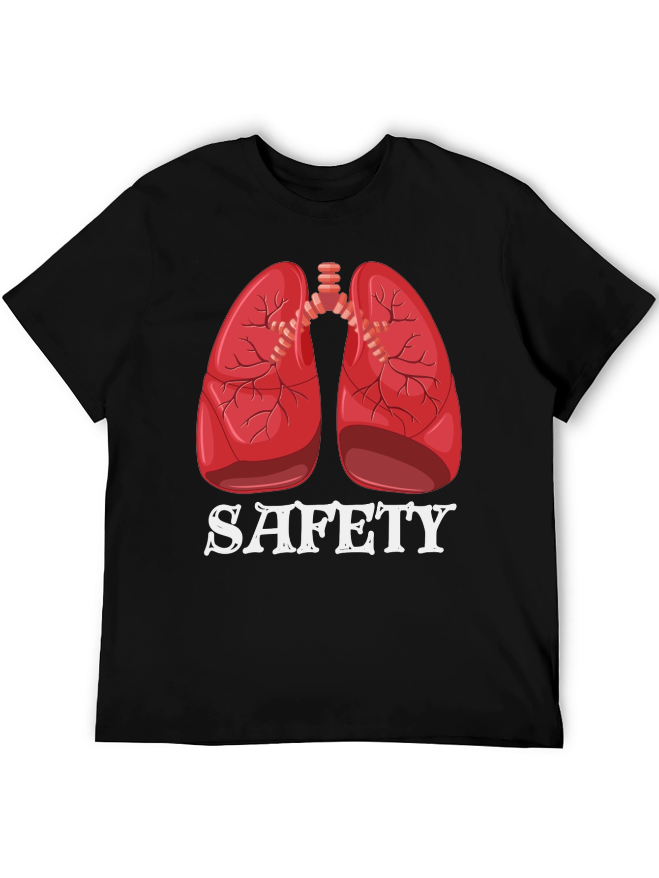 Lung Safety Graphic T-Shirt