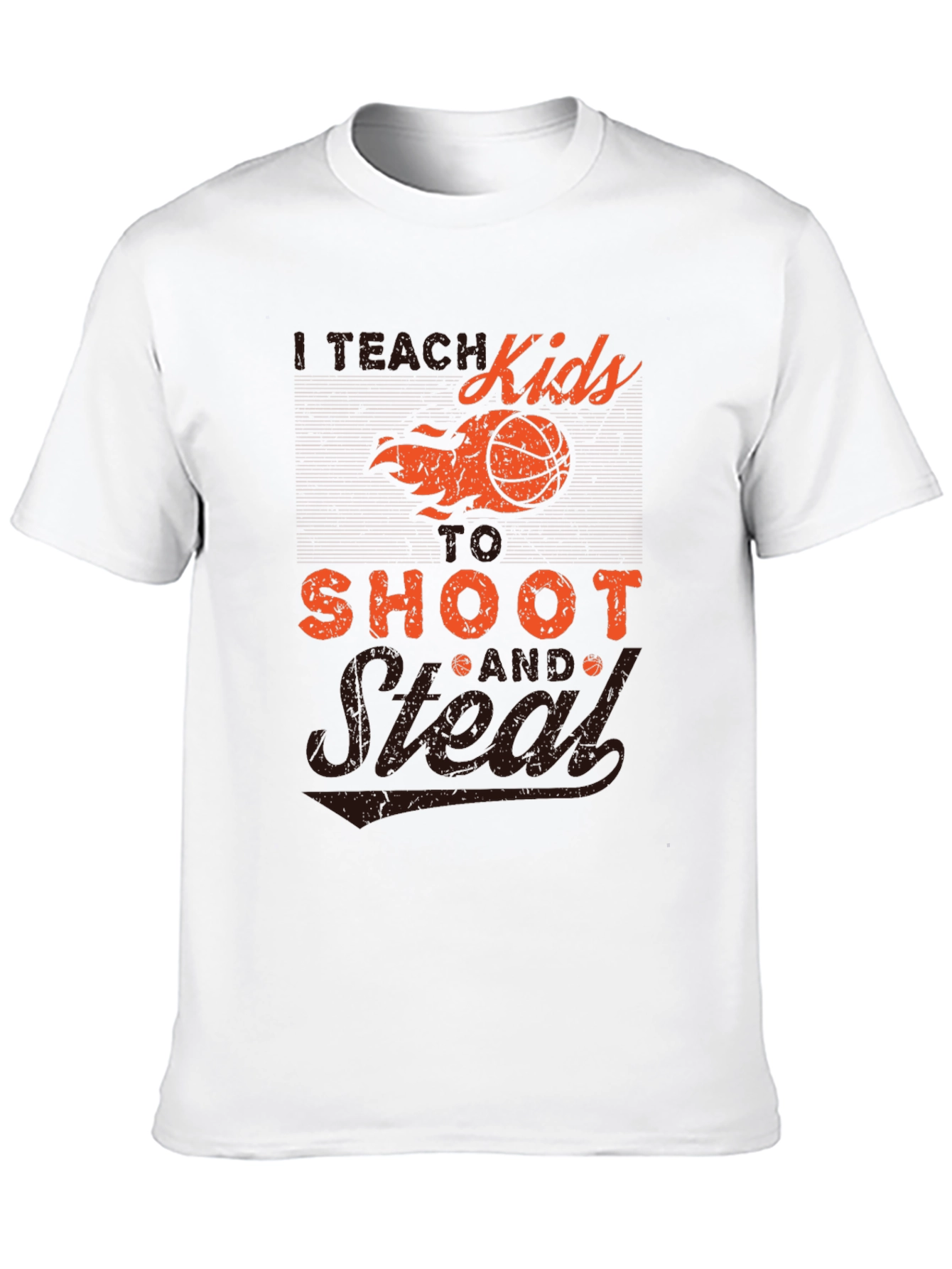 I Teach Kids to Shoot & Steal T-Shirt