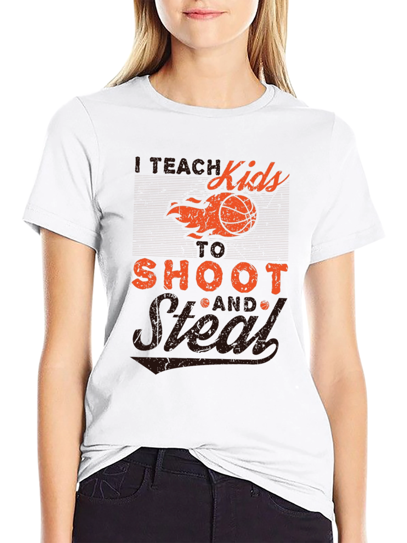 I Teach Kids to Shoot & Steal T-Shirt