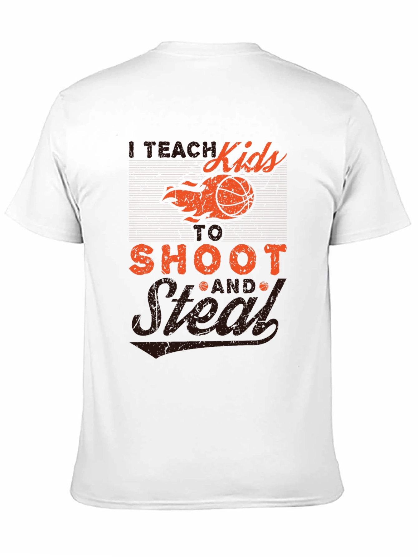 I Teach Kids to Shoot & Steal T-Shirt
