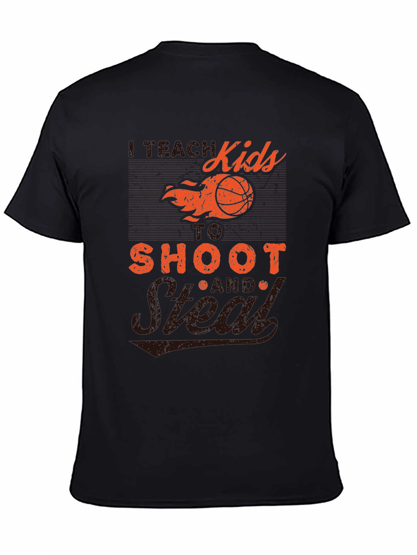 I Teach Kids to Shoot & Steal T-Shirt