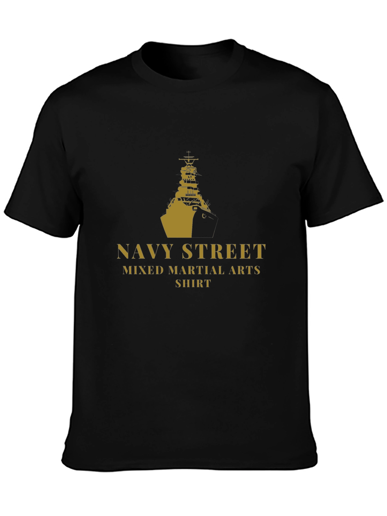 Navy Street Martial Arts Black Tee