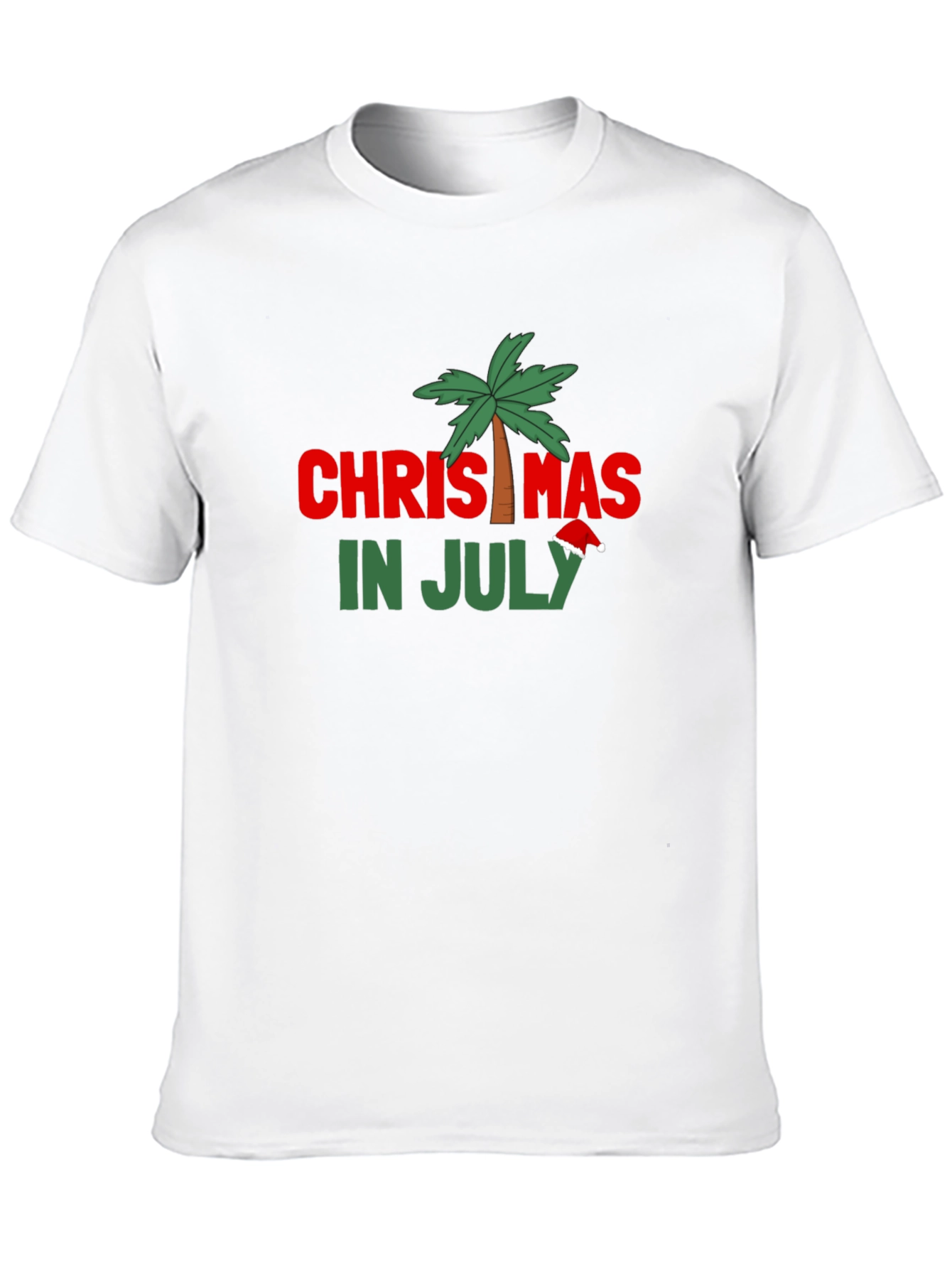 Christmas in July Black T-Shirt