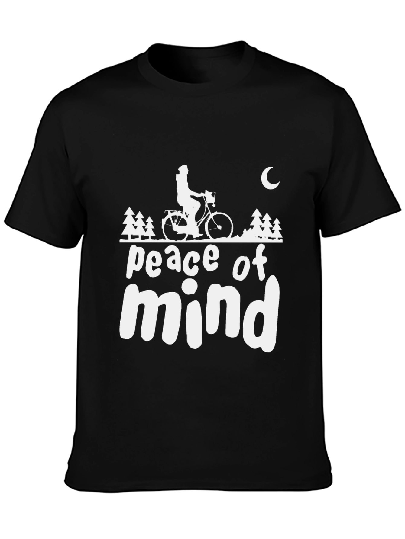 Peace of Mind Biker T-Shirt - Nature Ride Tee