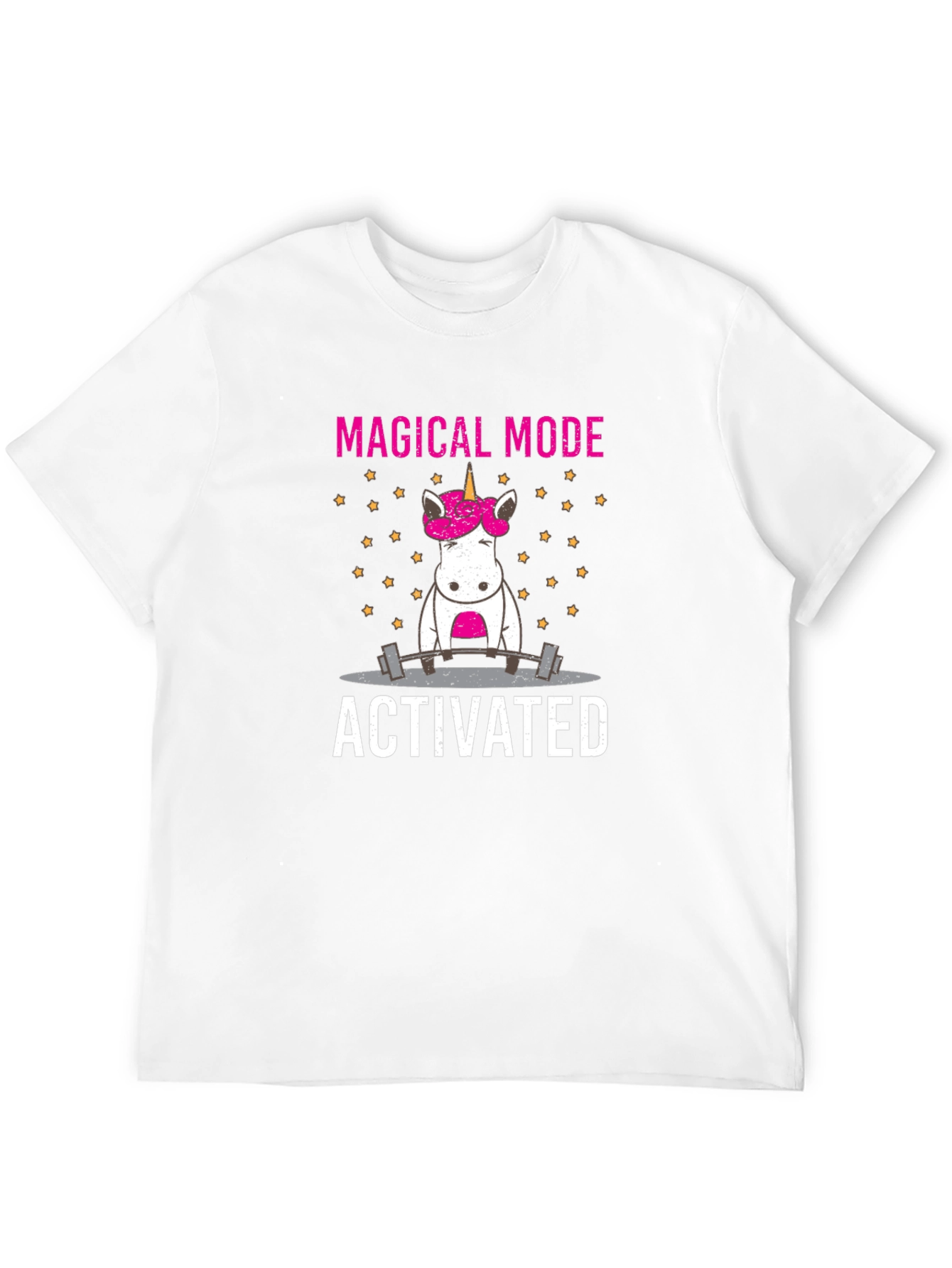 Magical Mode Activated Unicorn Gym T-Shirt