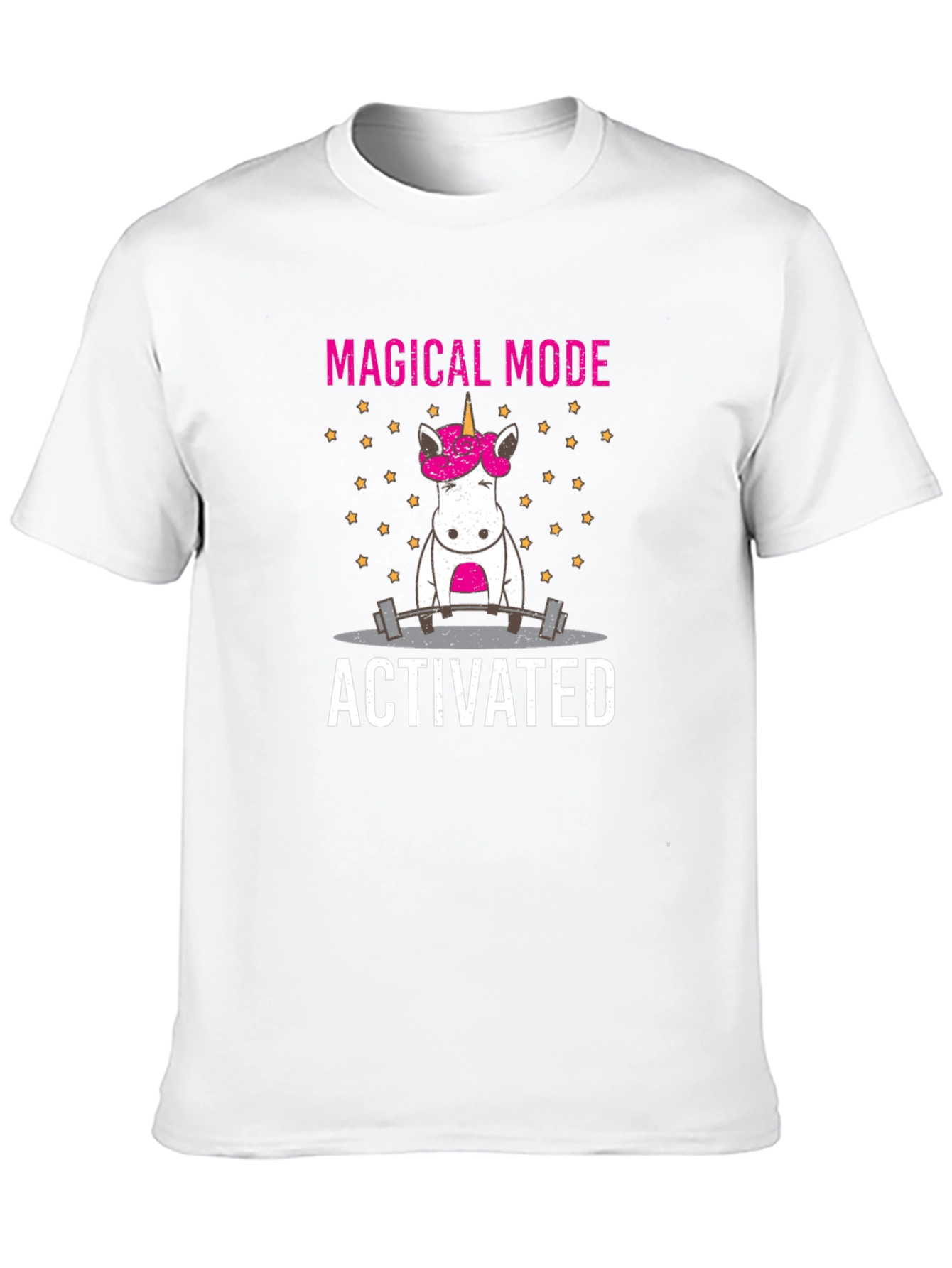 Magical Mode Activated Unicorn Gym T-Shirt
