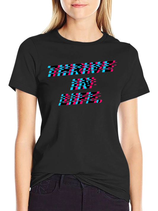 Karma In Pixels Black Tee