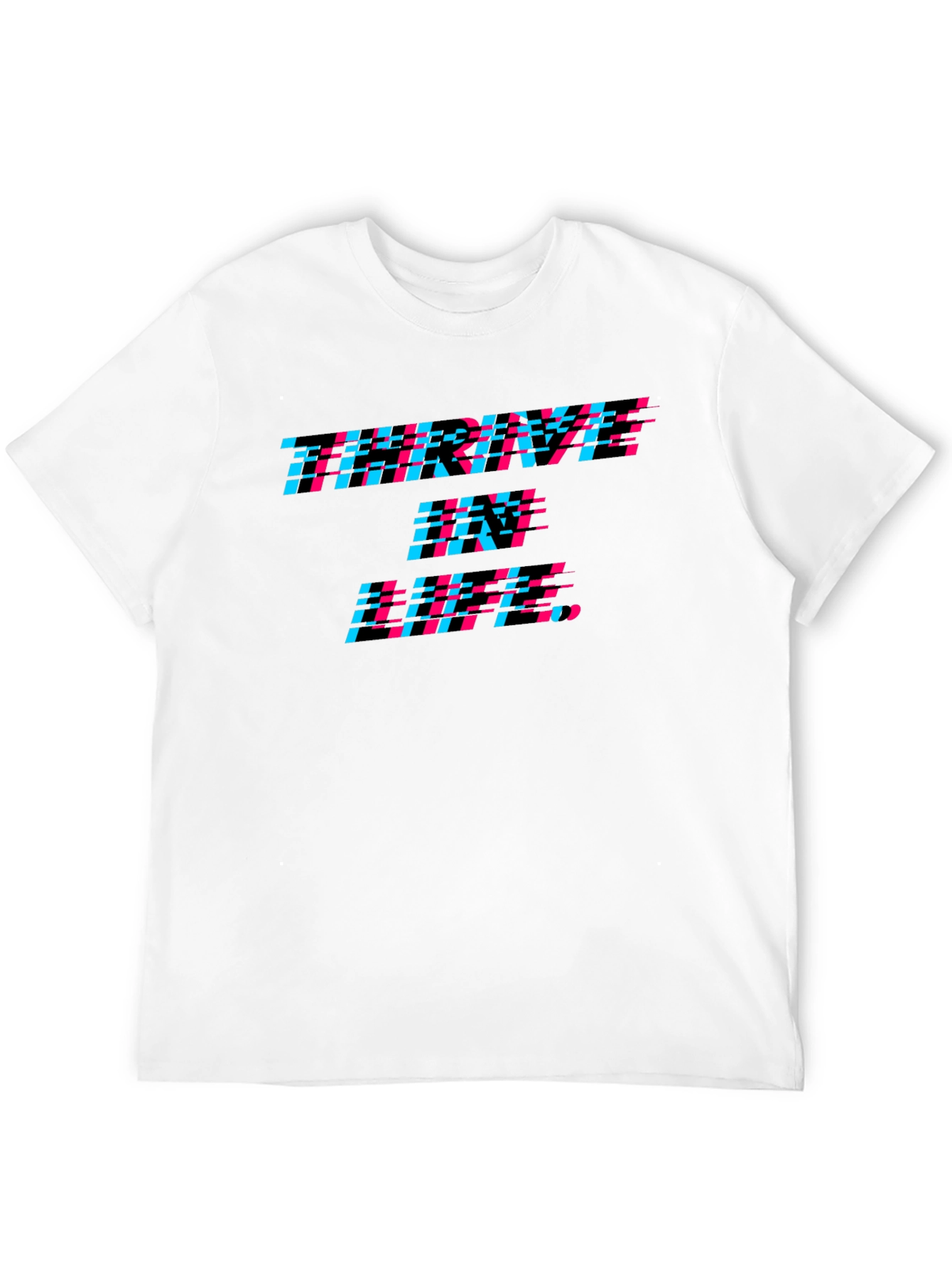 Karma In Pixels Black Tee