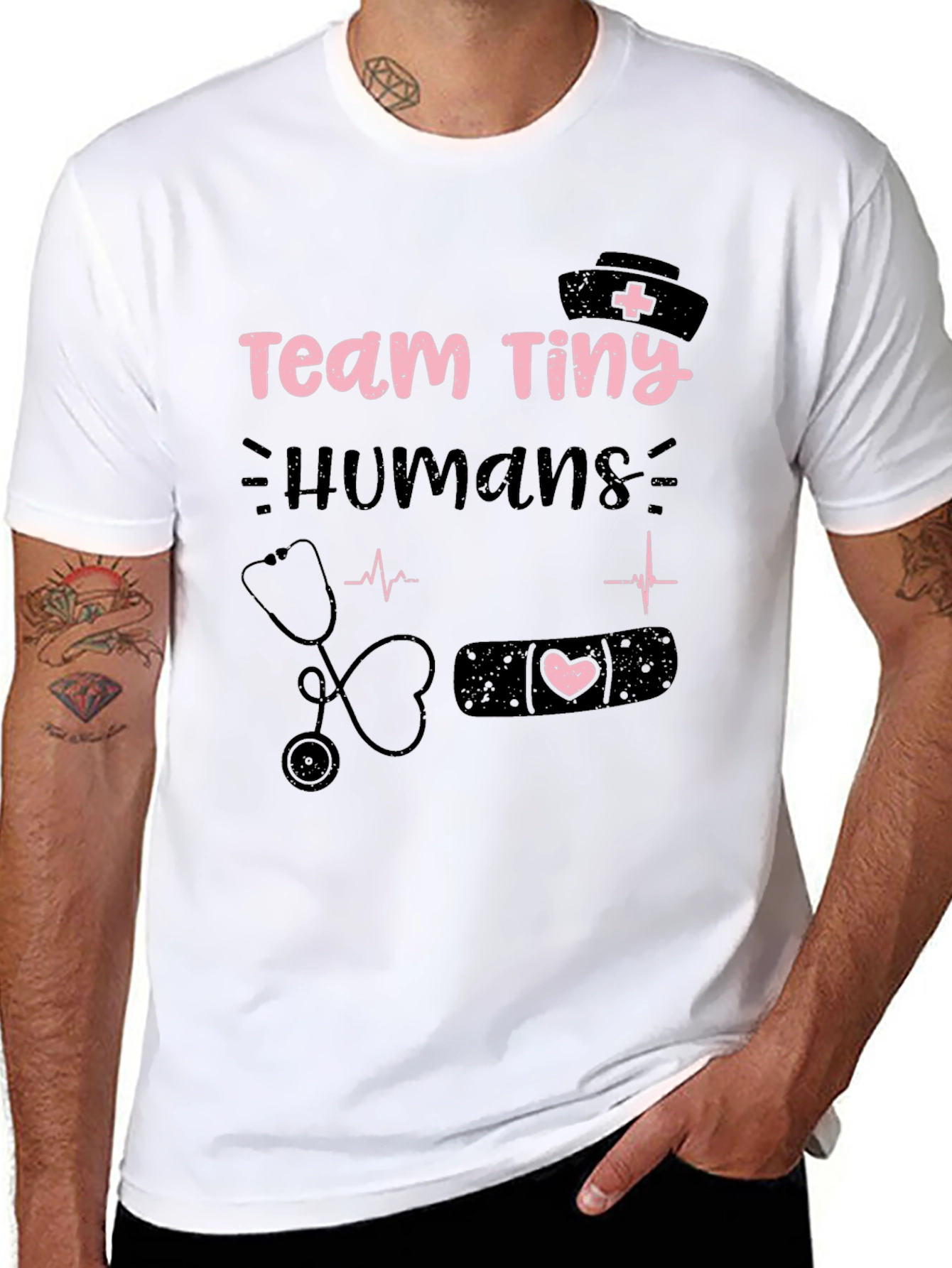 Team Tiny Humans Graphic Tee