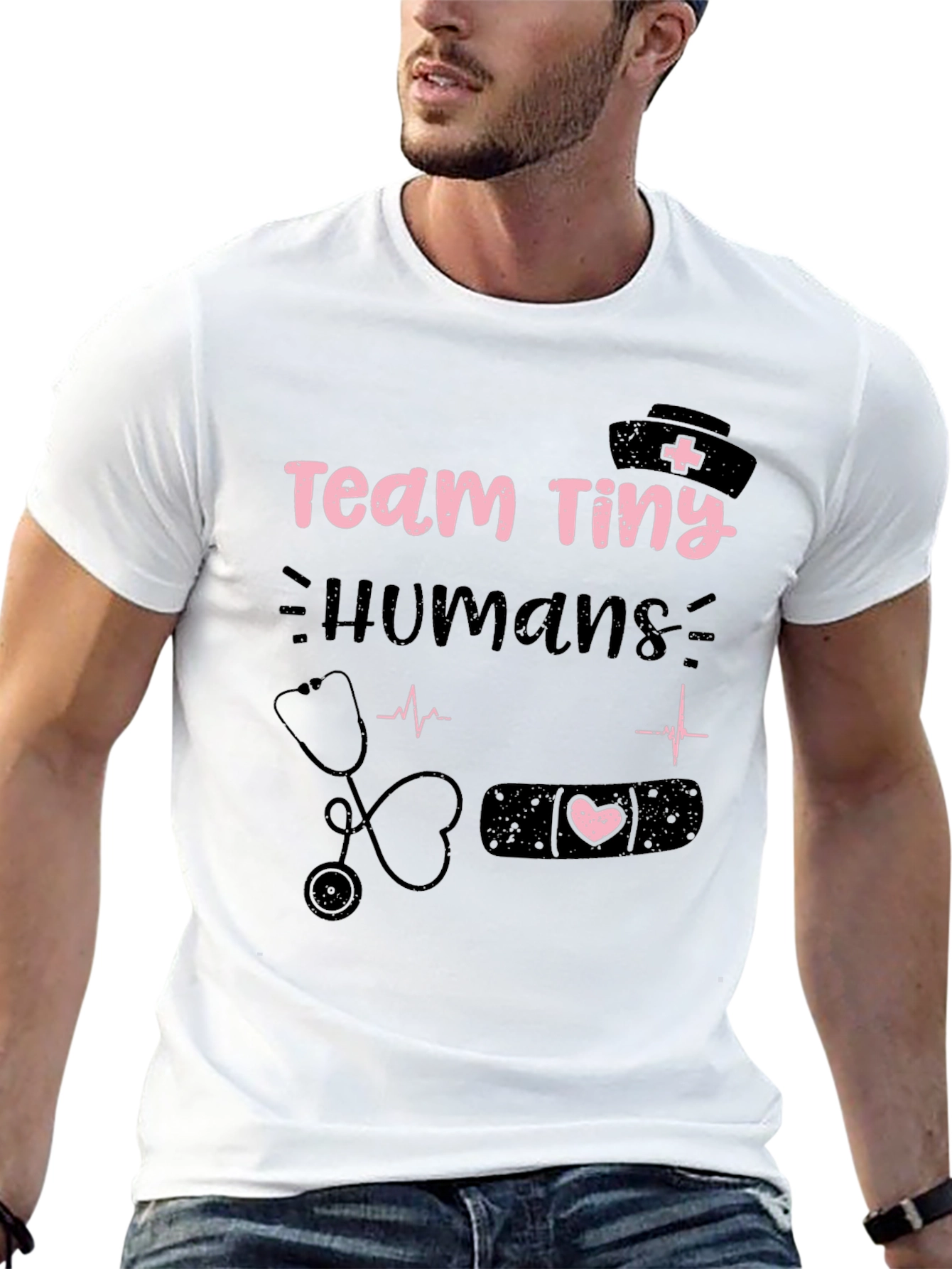 Team Tiny Humans Graphic Tee