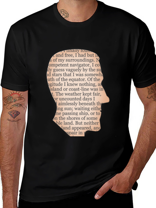 Literary Silhouette T-Shirt