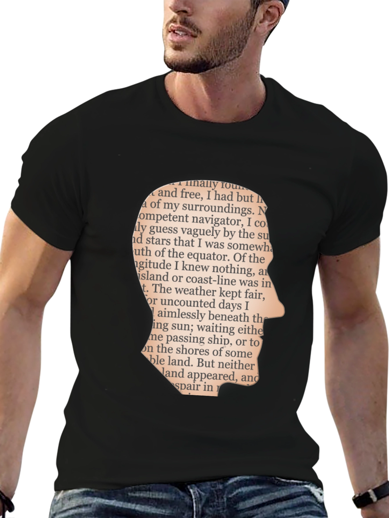 Literary Silhouette T-Shirt