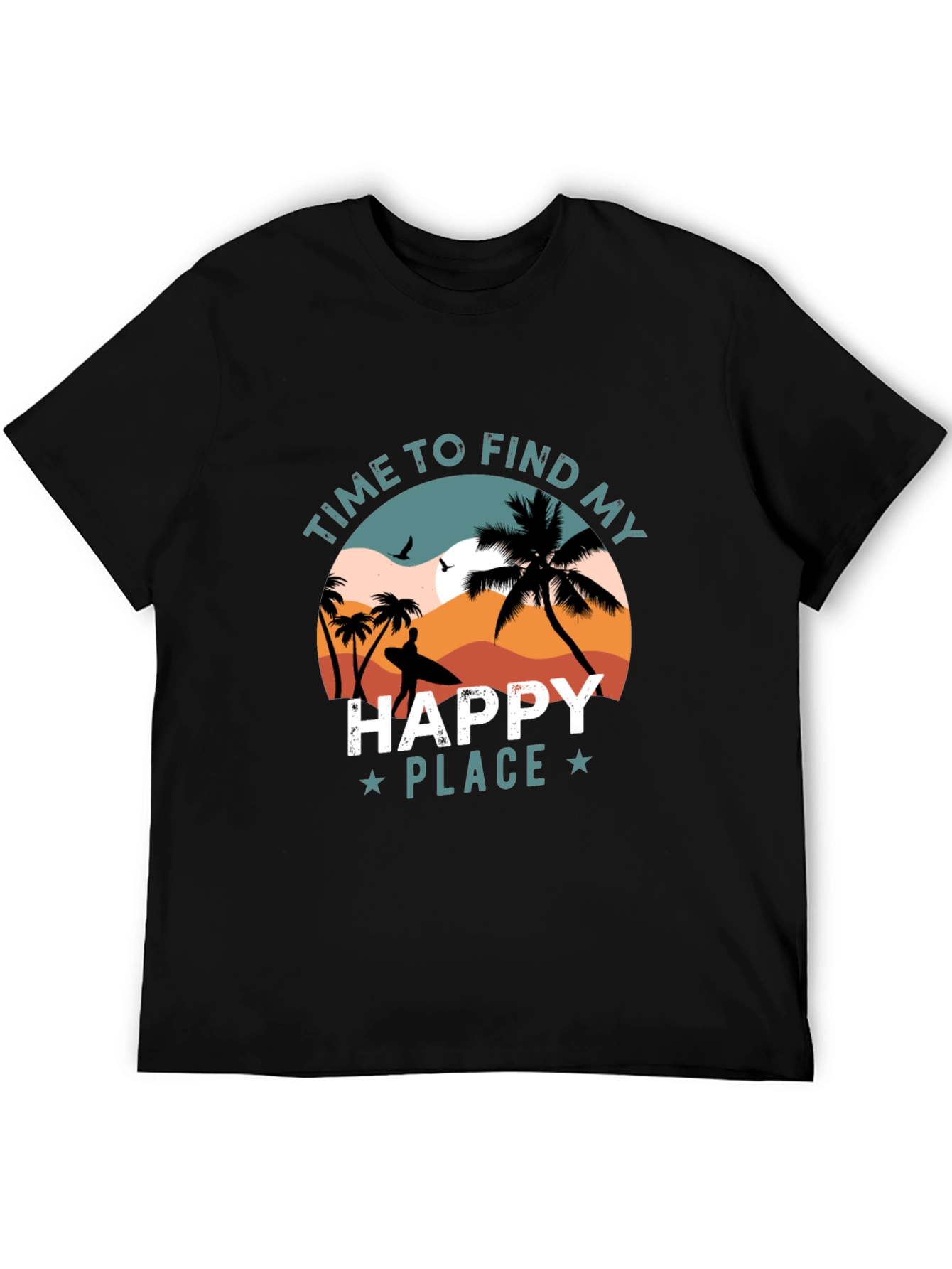 Time To Find My Happy Place Graphic Tee