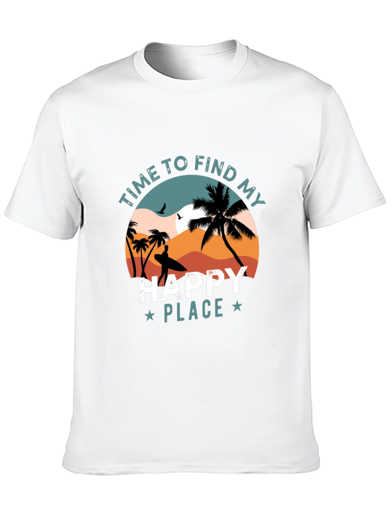 Time To Find My Happy Place Graphic Tee