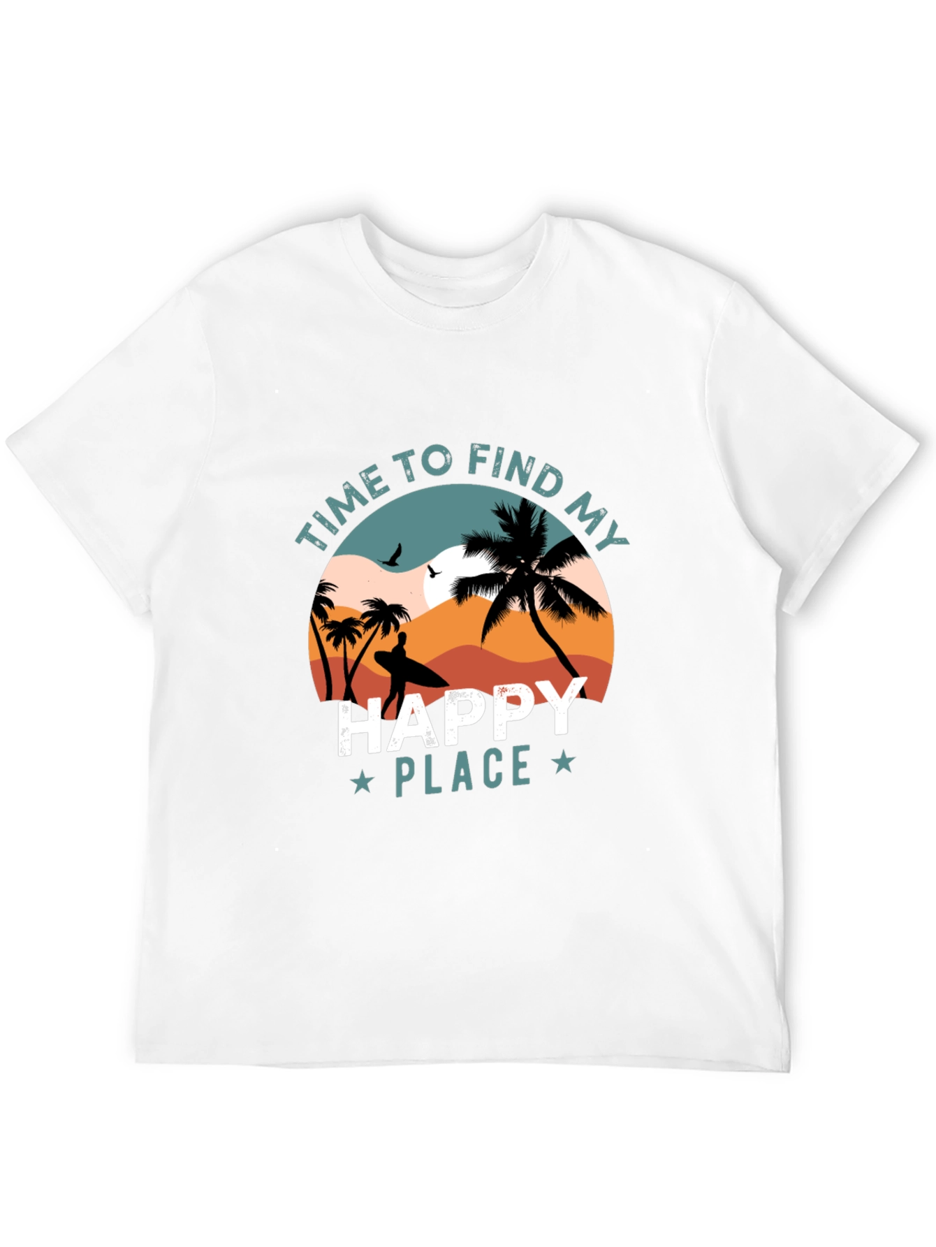 Time To Find My Happy Place Graphic Tee