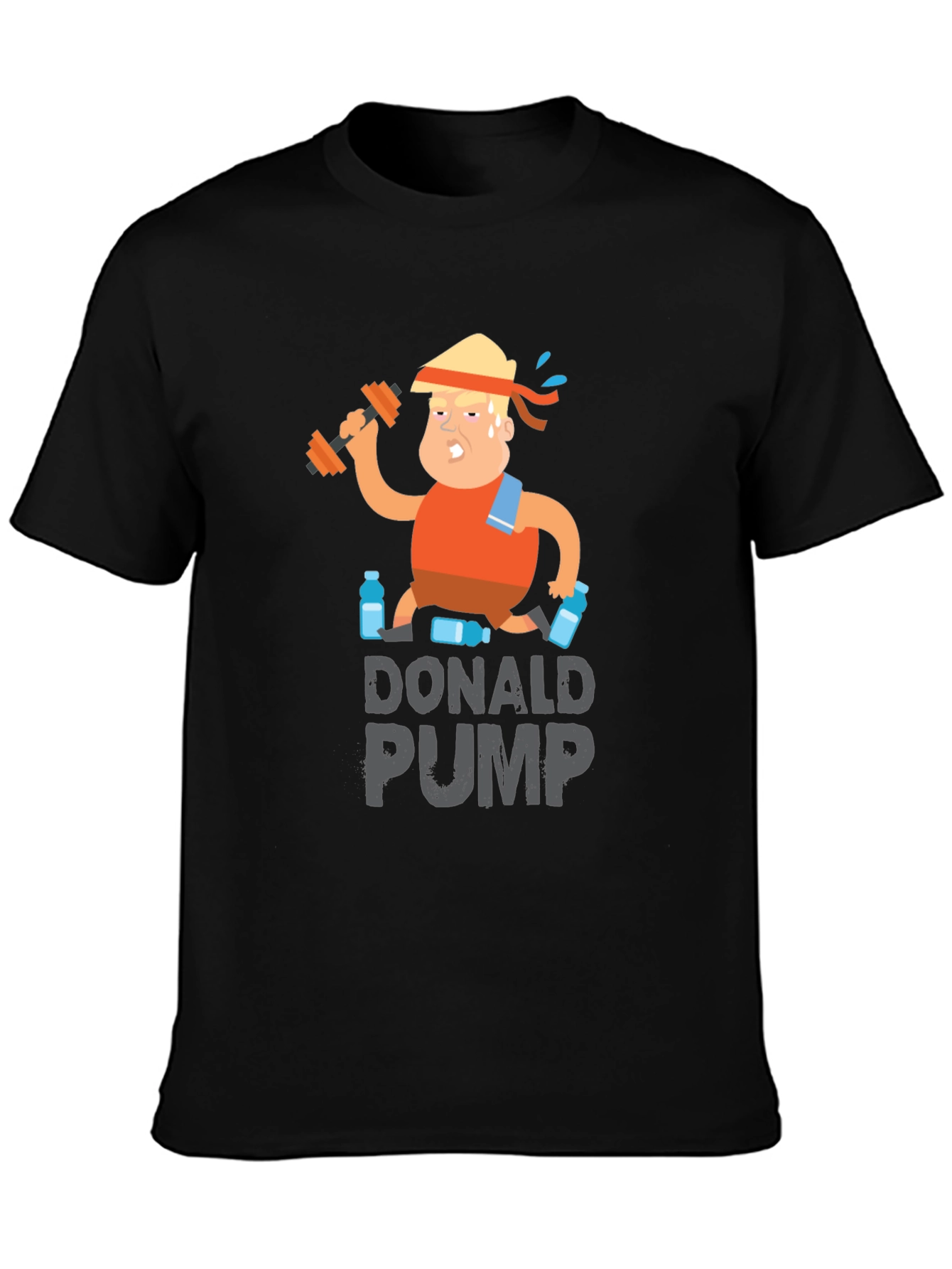 Donald Pump T-Shirt - Funny Gym Workout Tee