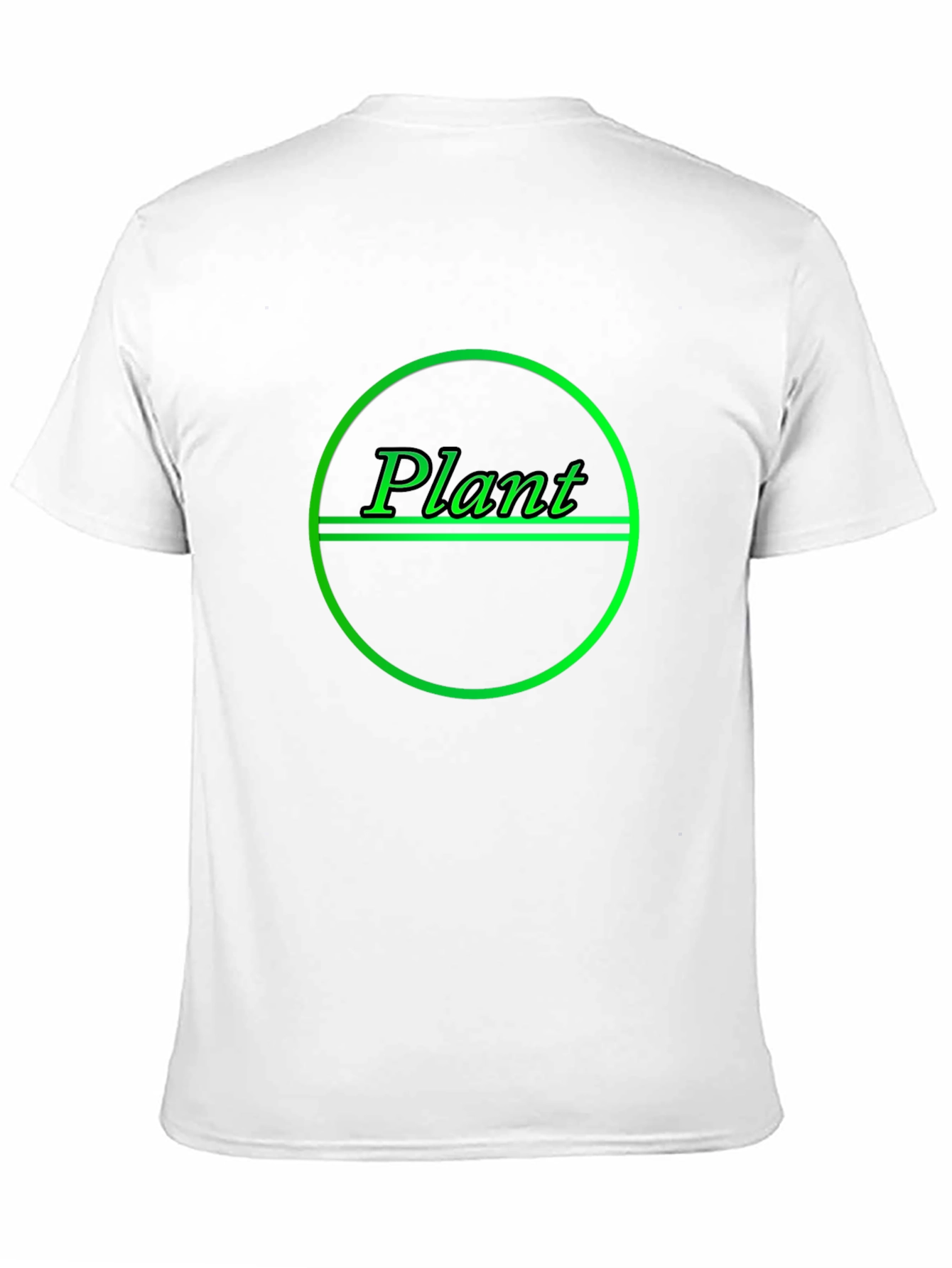 Plant Graphic T-Shirt - Black
